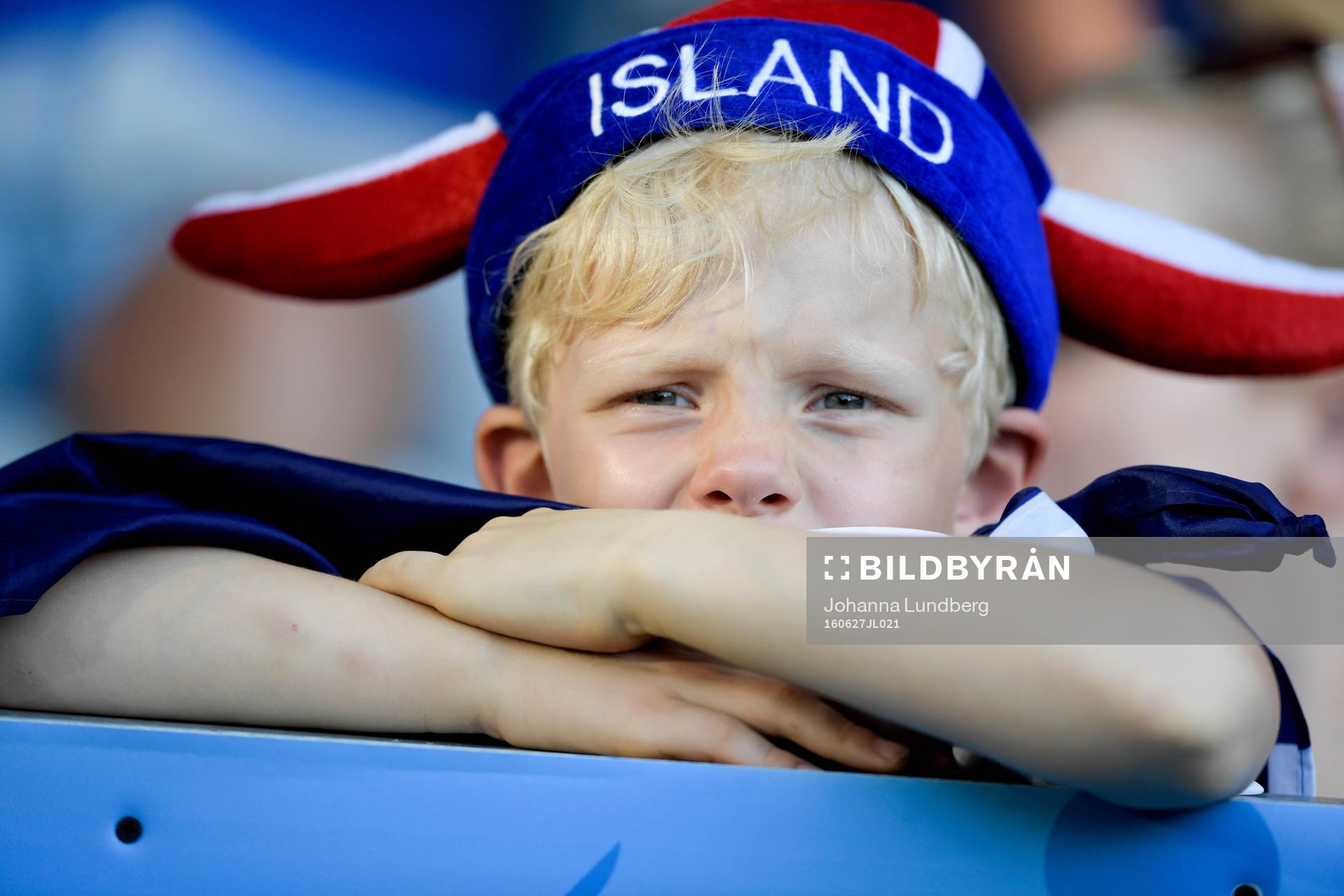 Isländsk supporter