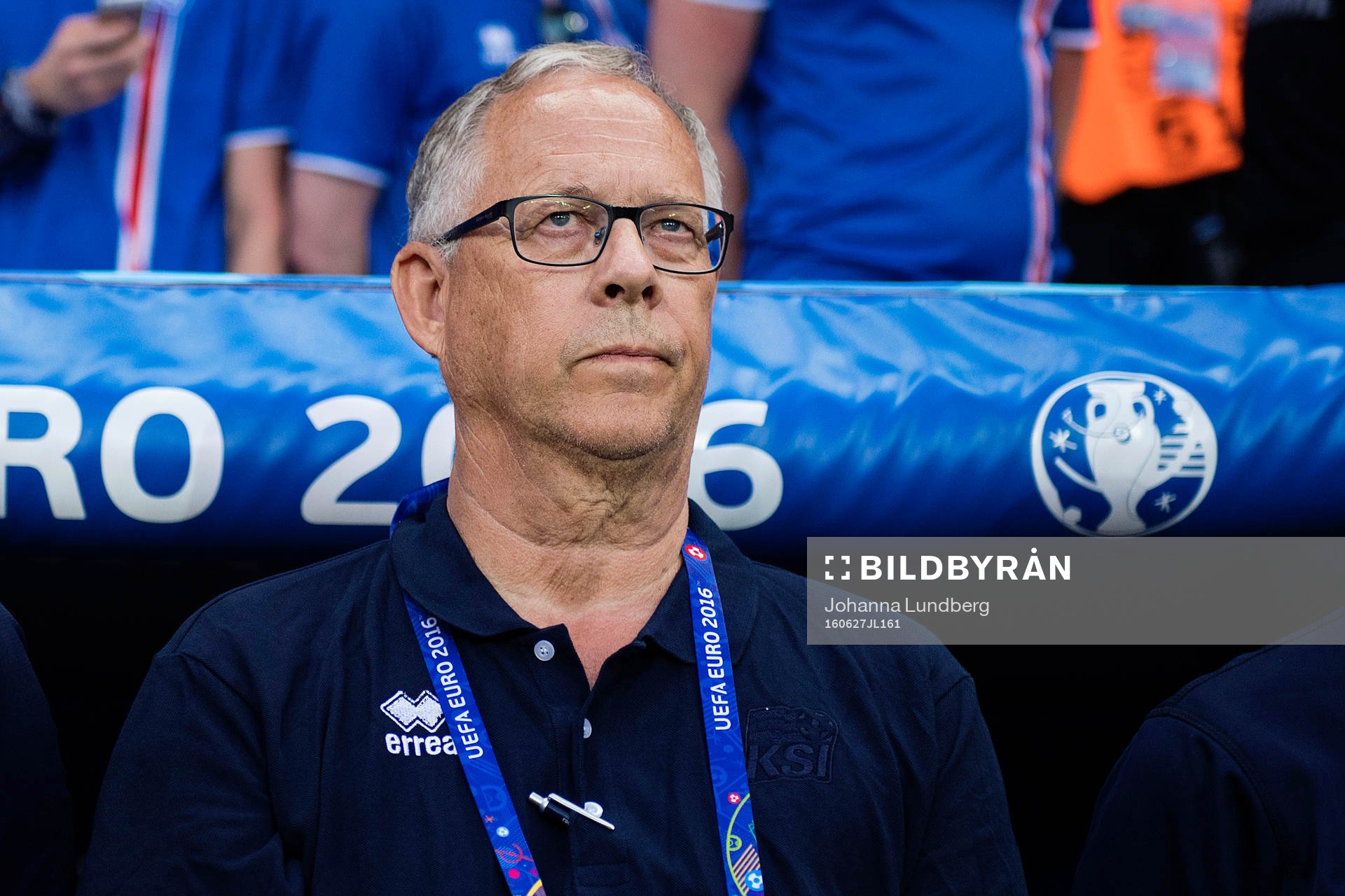 Islands förbundskapten Lars Lagerbäck