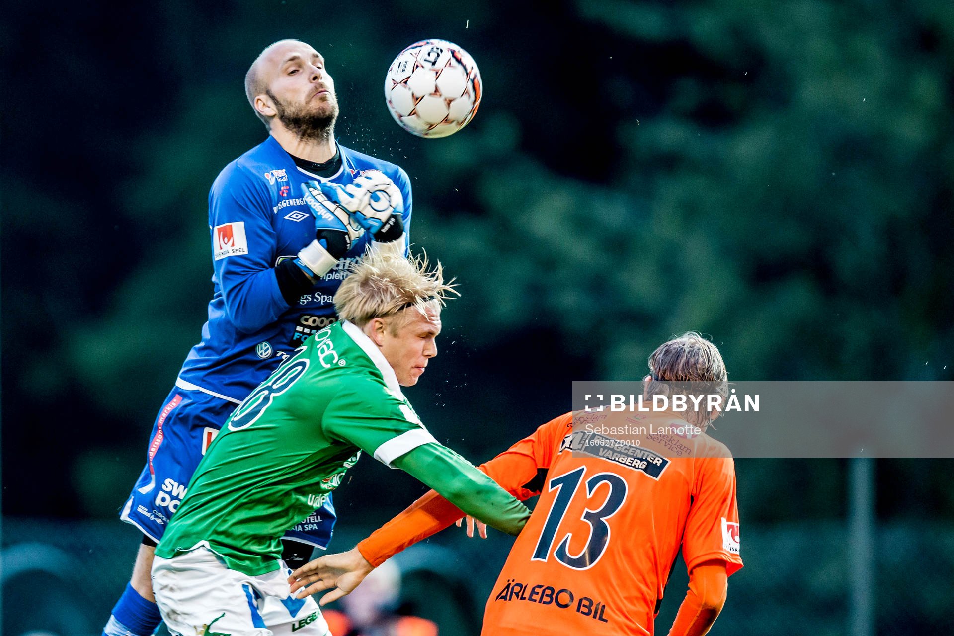 Varbergs målvakt Peter Dahlberg