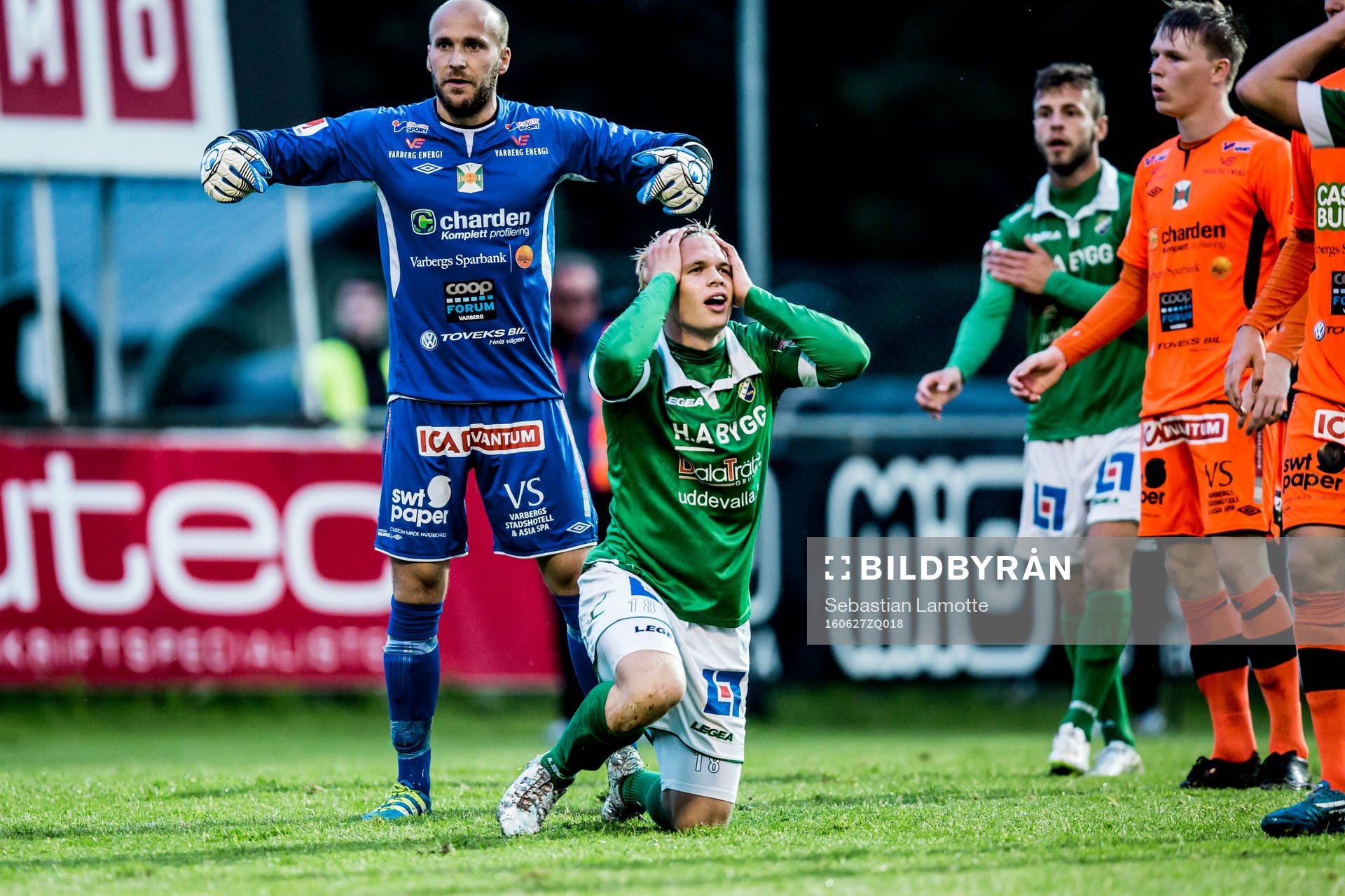 Ljungskiles Linus Tornblad deppar