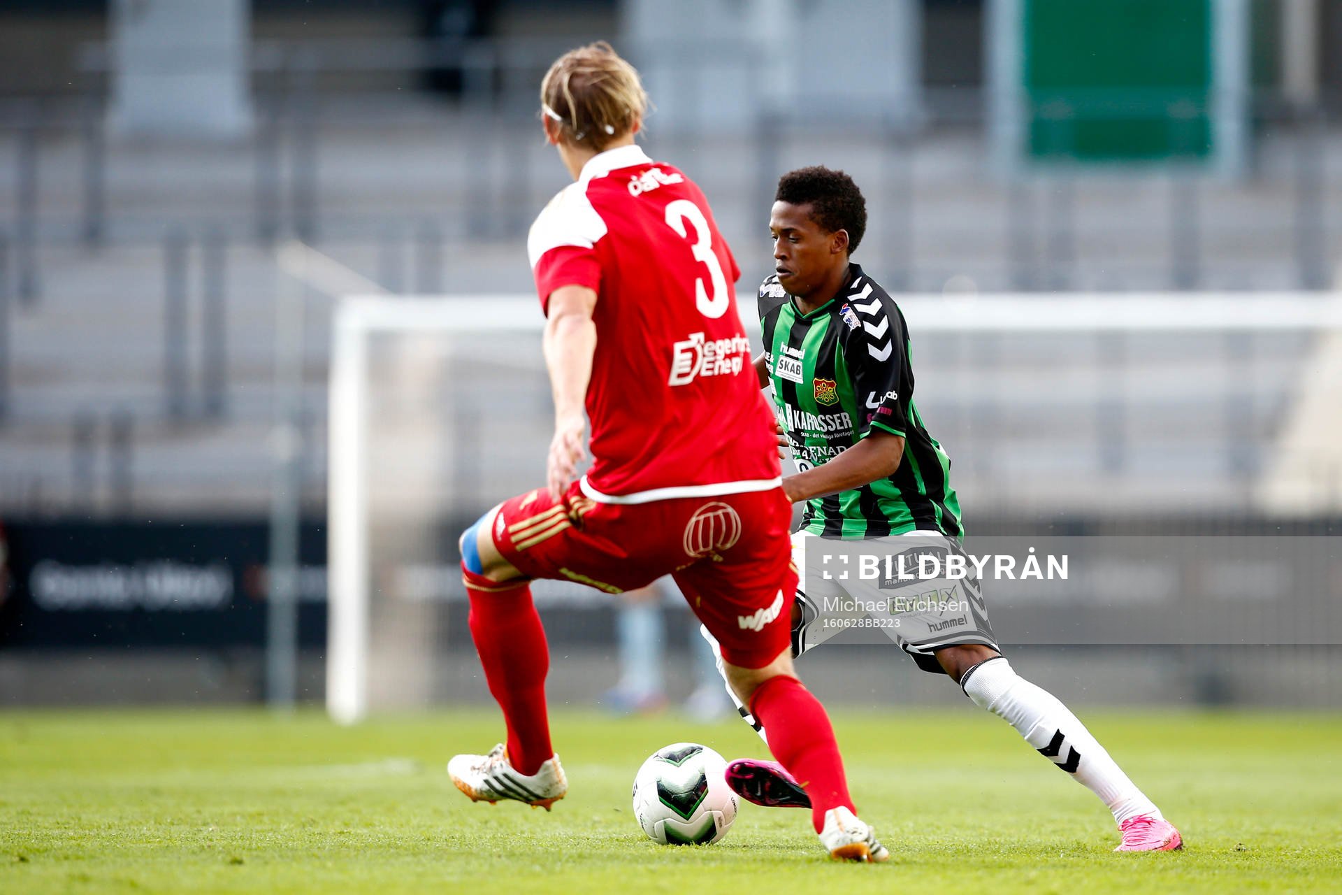 GAIS Luther Singh och Degerfors Hampus Zackrisson