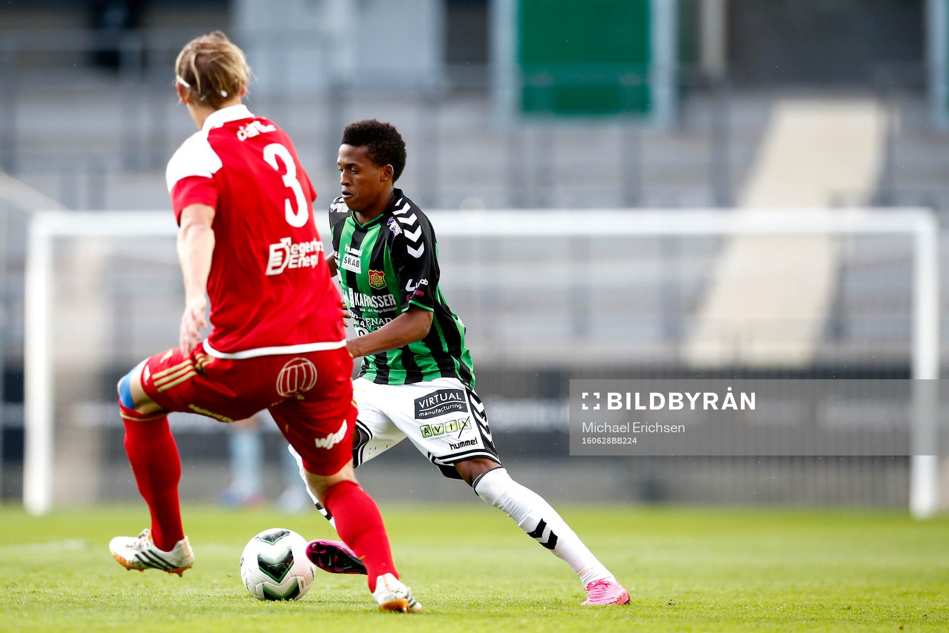 GAIS Luther Singh och Degerfors Hampus Zackrisson