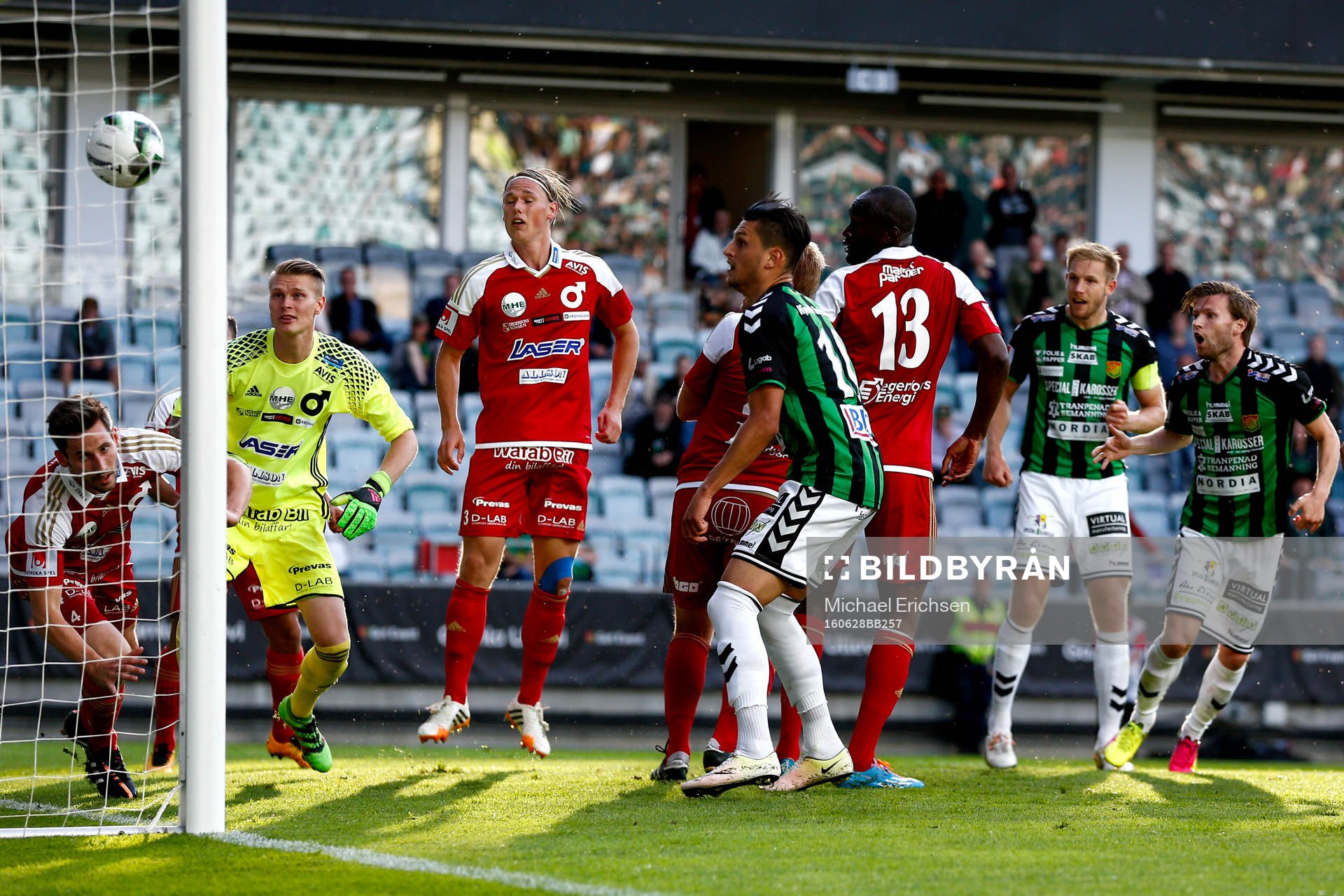 GAIS Johan Lundgren gör 1-1