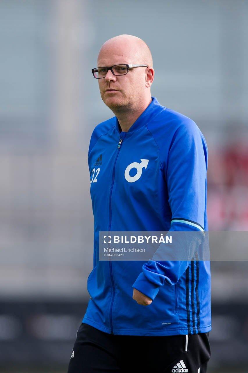 Degerfors tränare Patrik Werner
