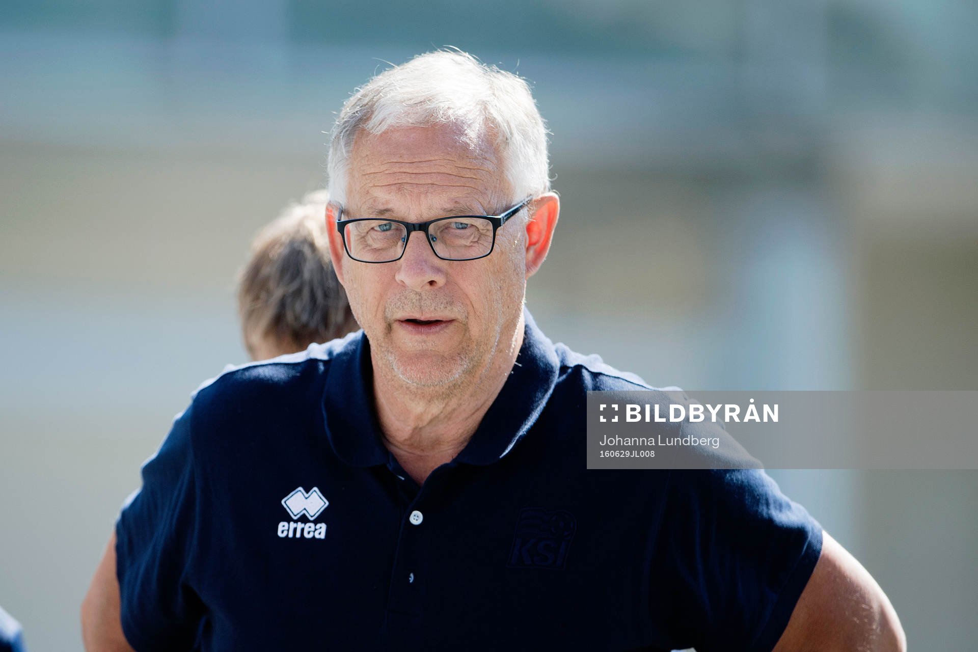 Islands förbundskapten Lars Lagerbäck