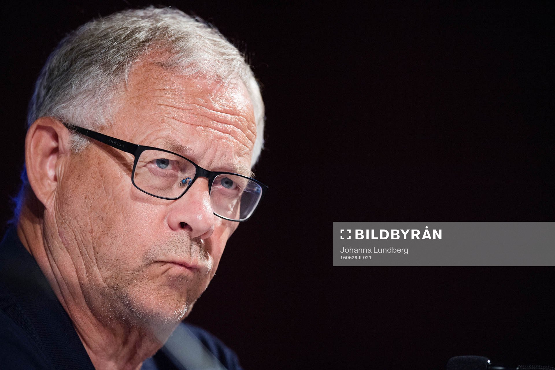 Islands förbundskapten Lars Lagerbäck