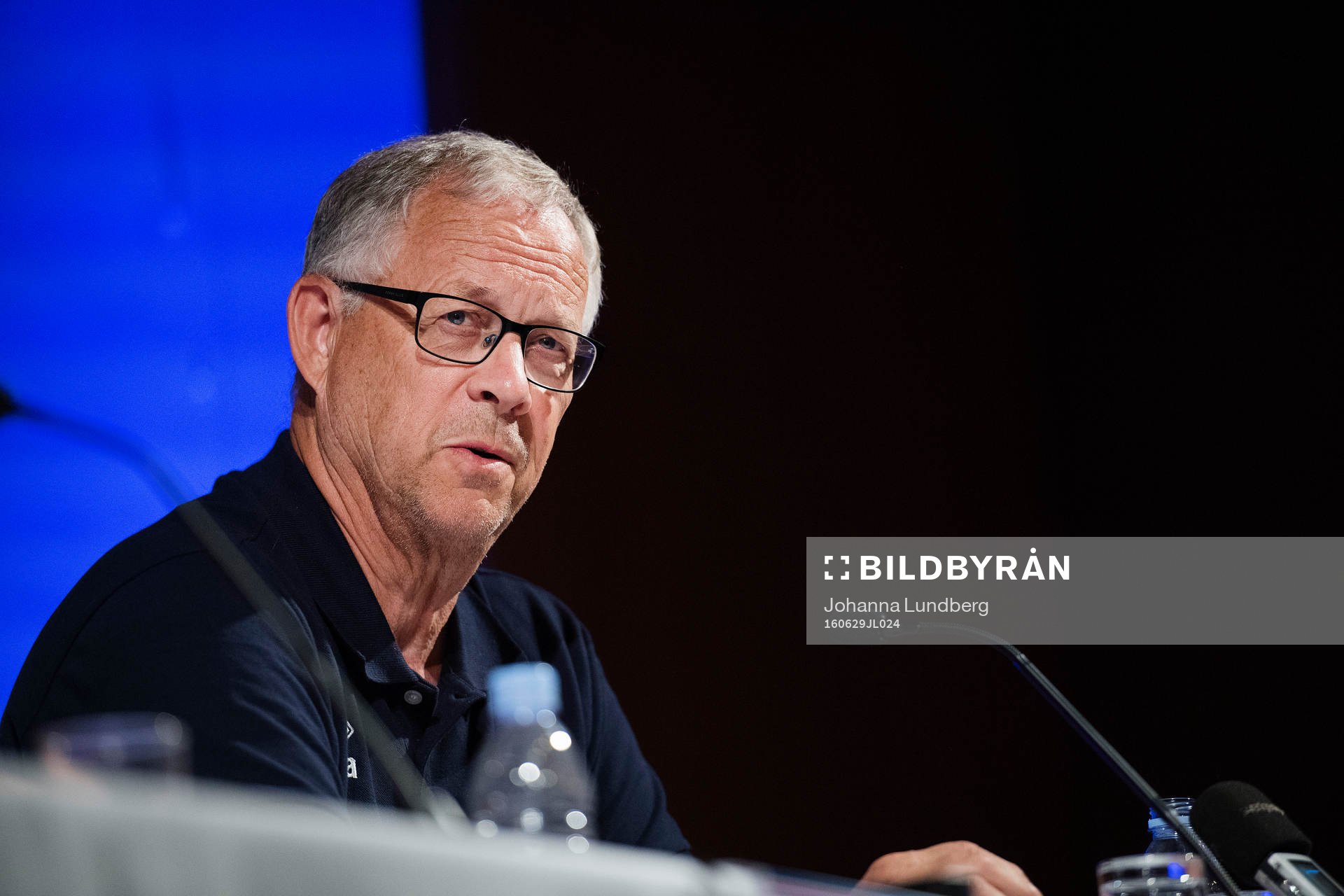 Islands förbundskapten Lars Lagerbäck