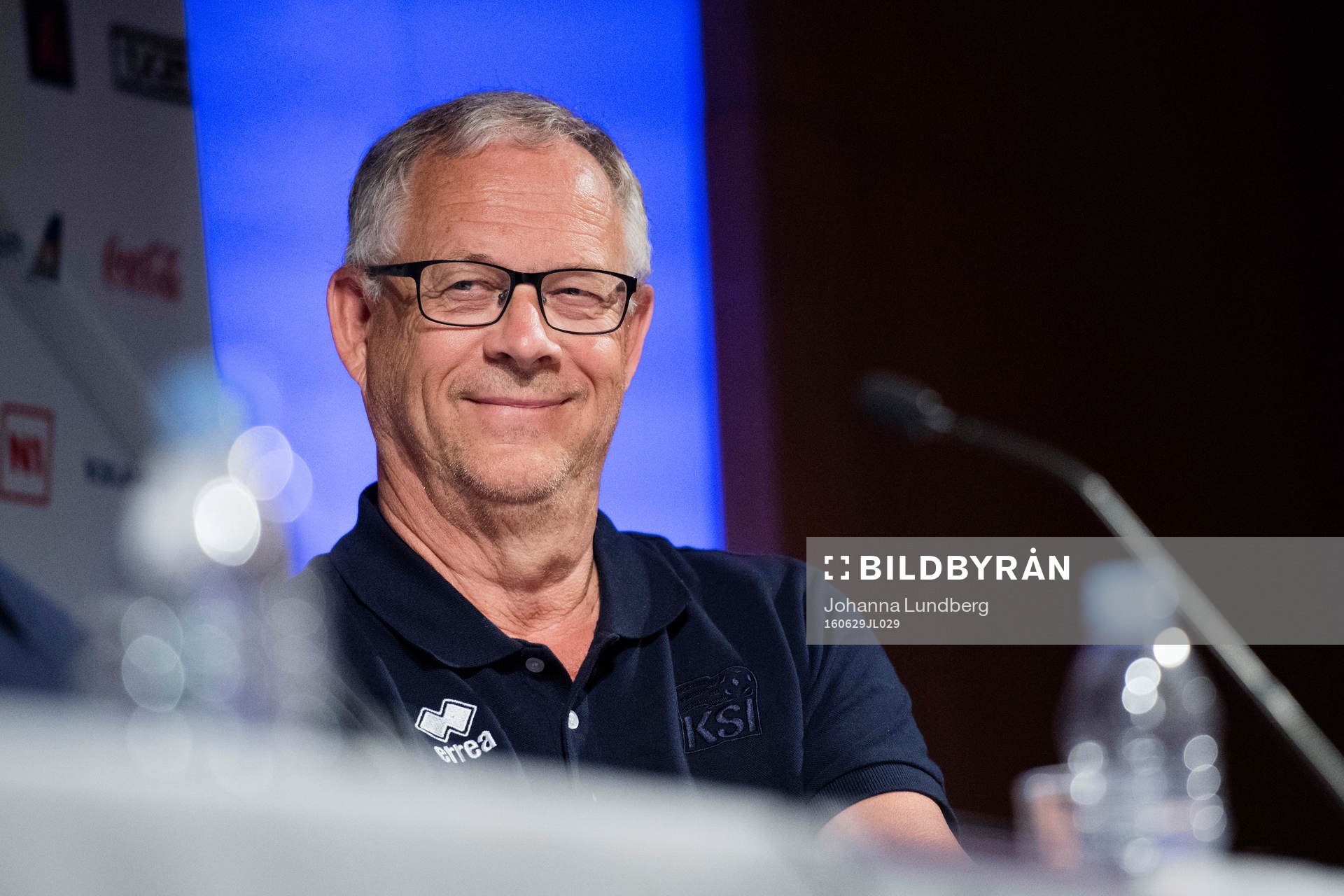 Islands förbundskapten Lars Lagerbäck