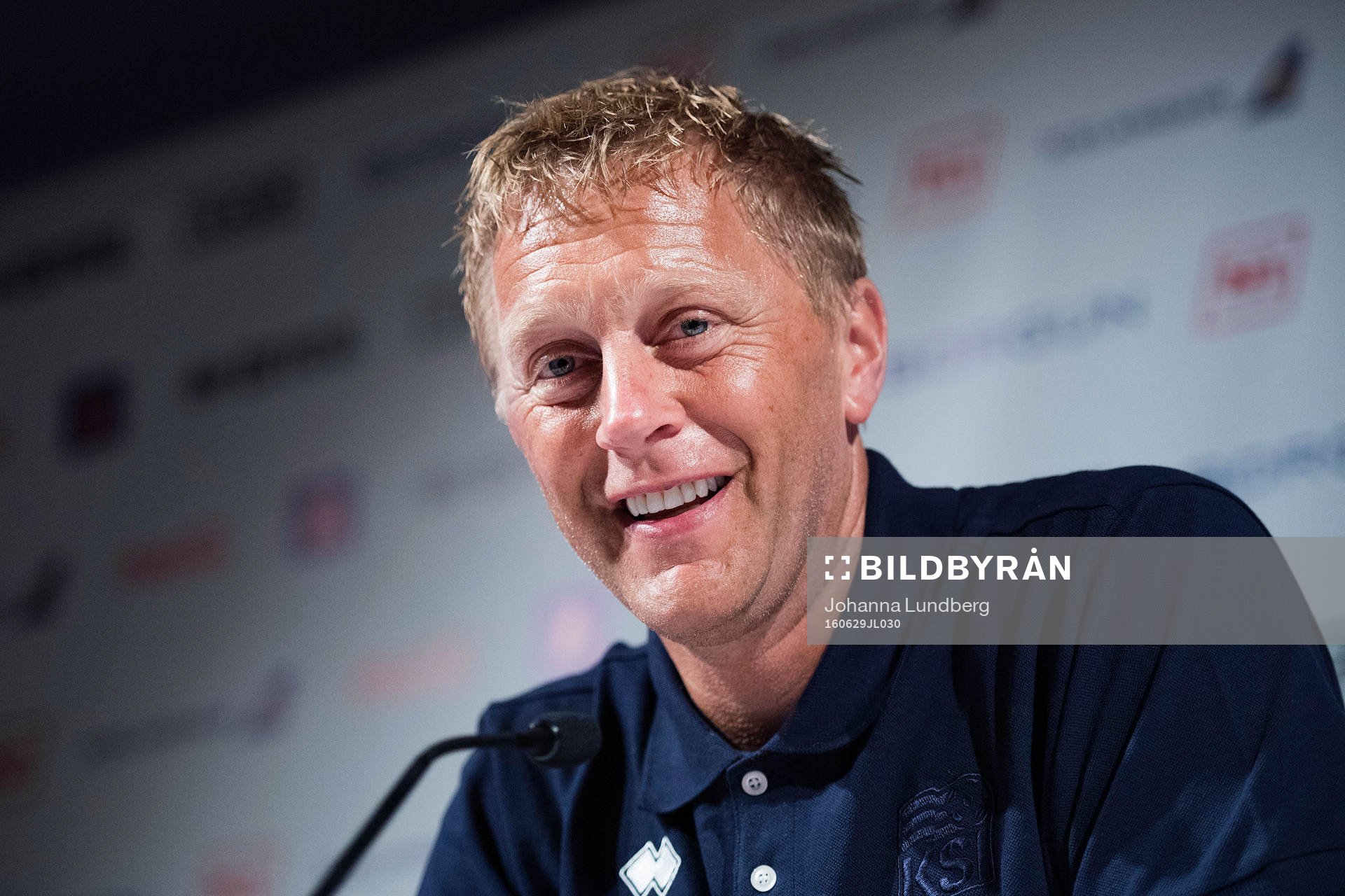 Islands förbundskapten Heimir Hallgrimsson
