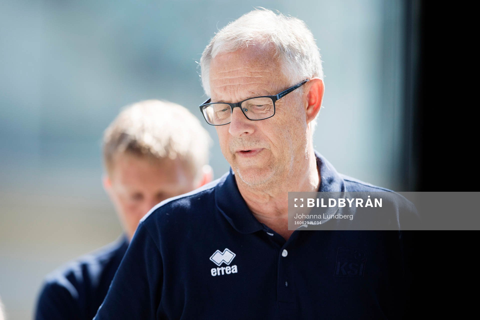 Islands förbundskapten Lars Lagerbäck