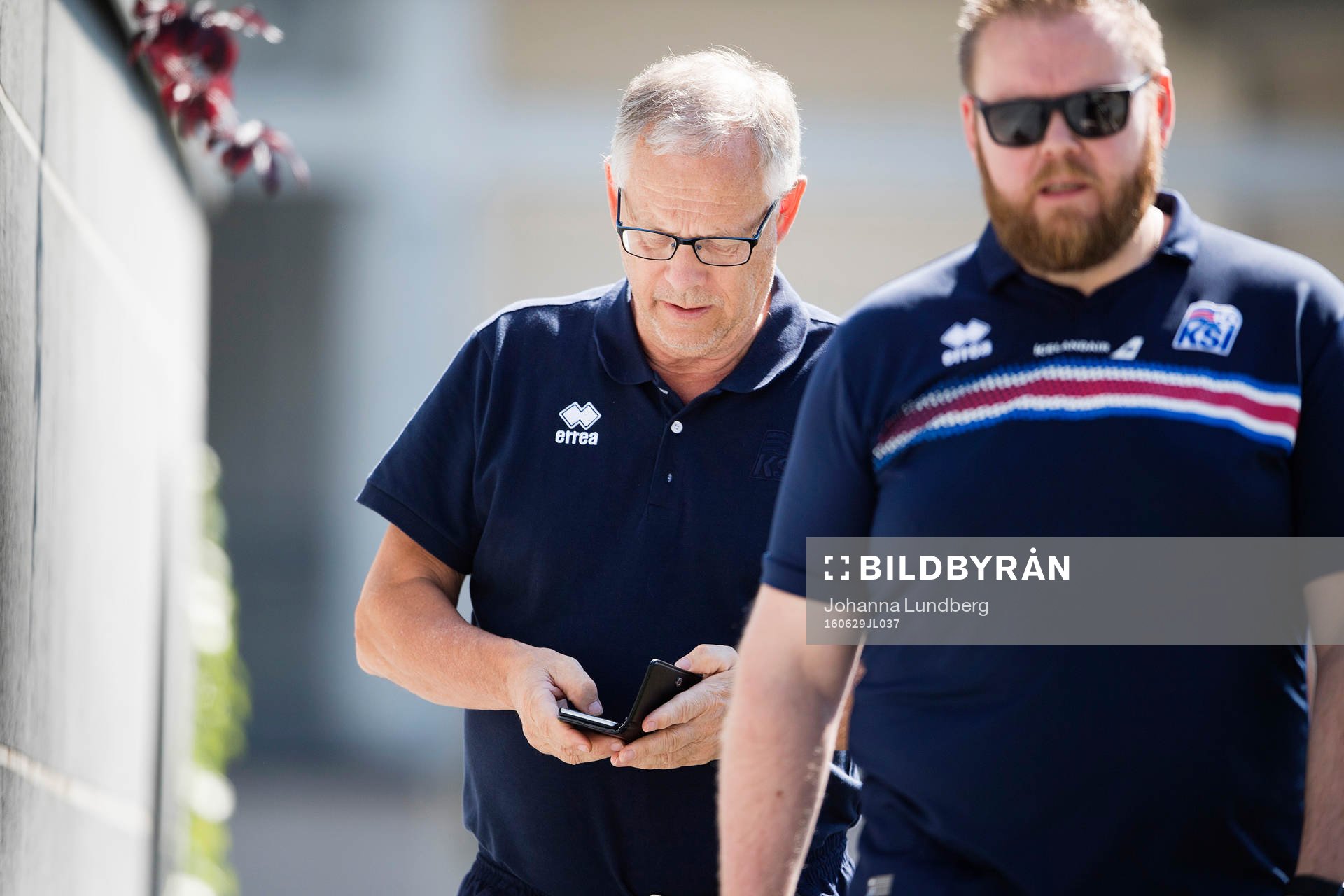 Islands förbundskapten Lars Lagerbäck