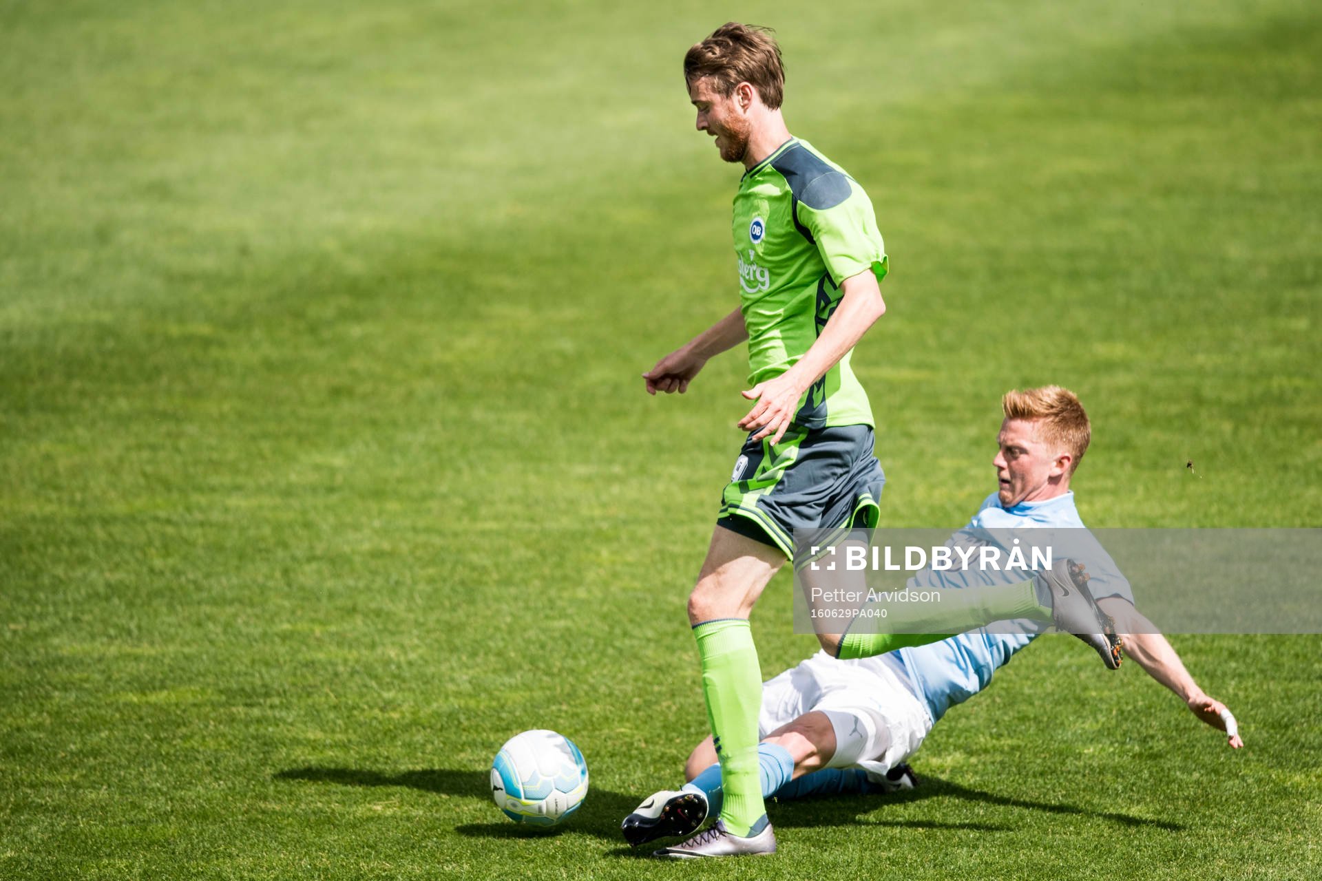Odense Rasmus Jönsson och Malmö FFs Anders Christiansen
