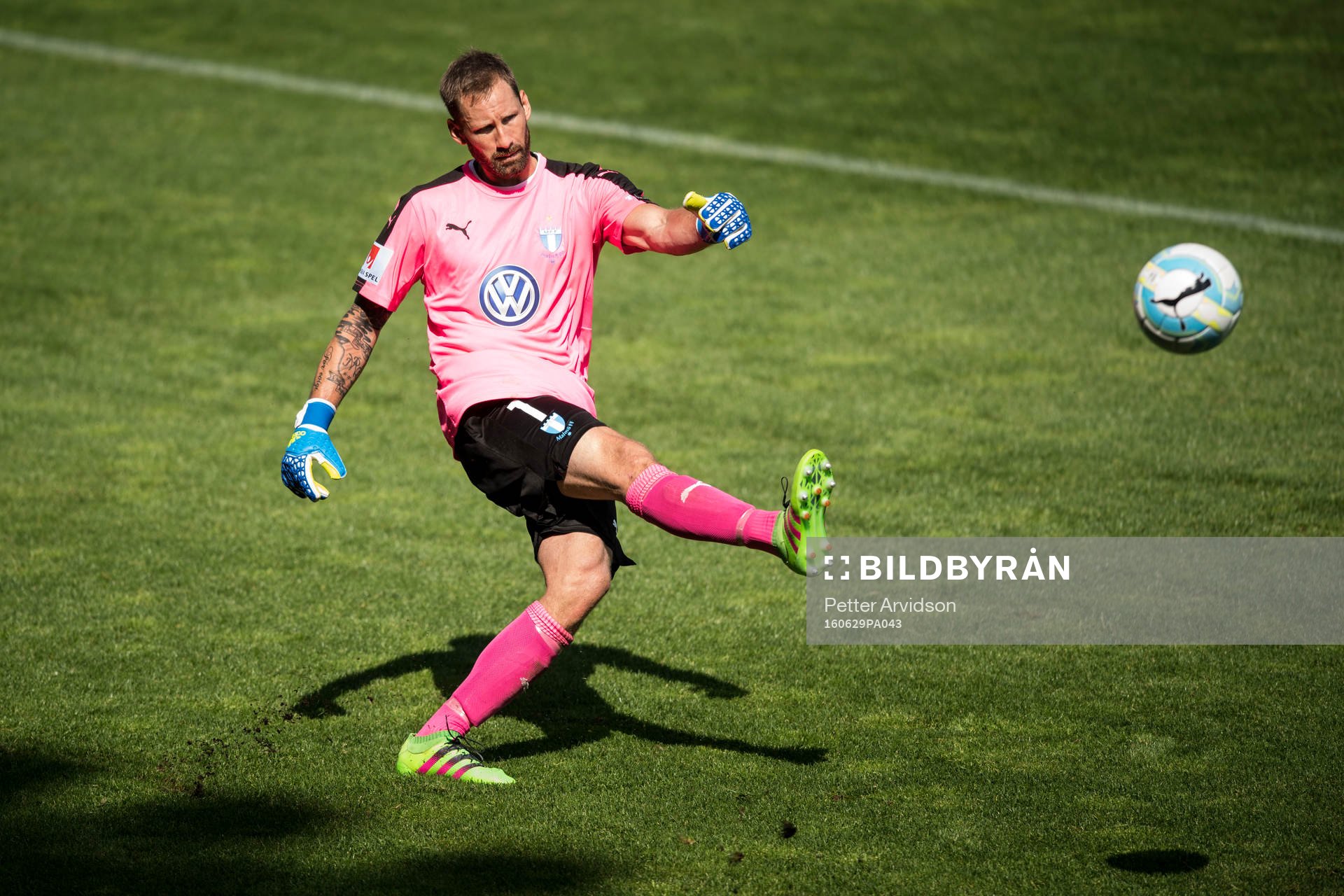 Malmö FFs målvakt Johan Wiland