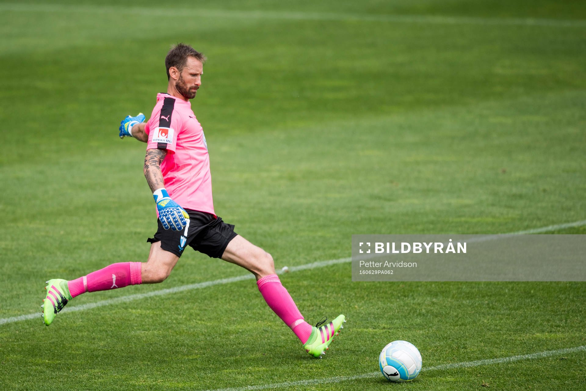 Malmö FFs målvakt Johan Wiland