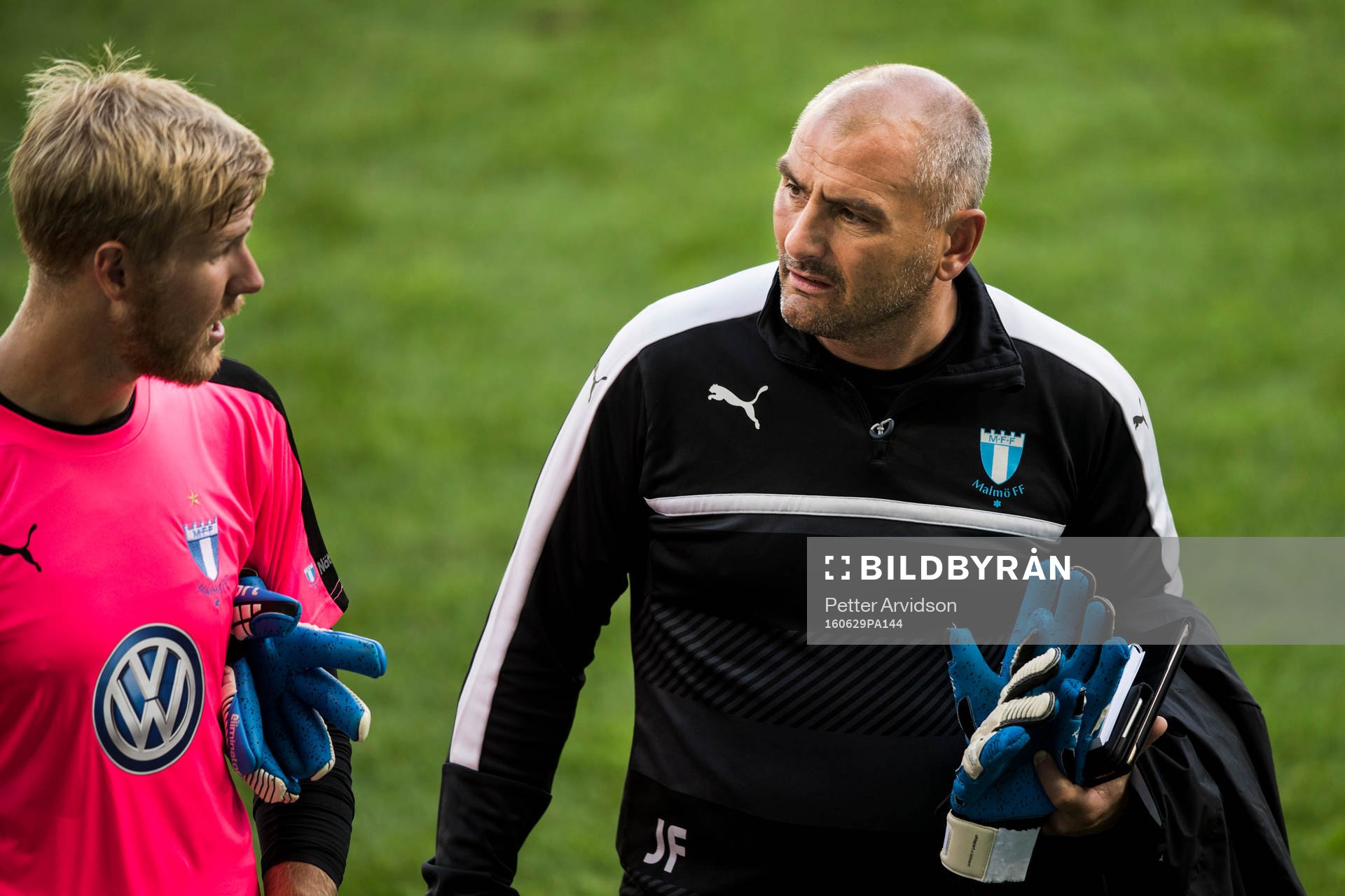 Malmö FFs målvakt Fredrik Andersson och