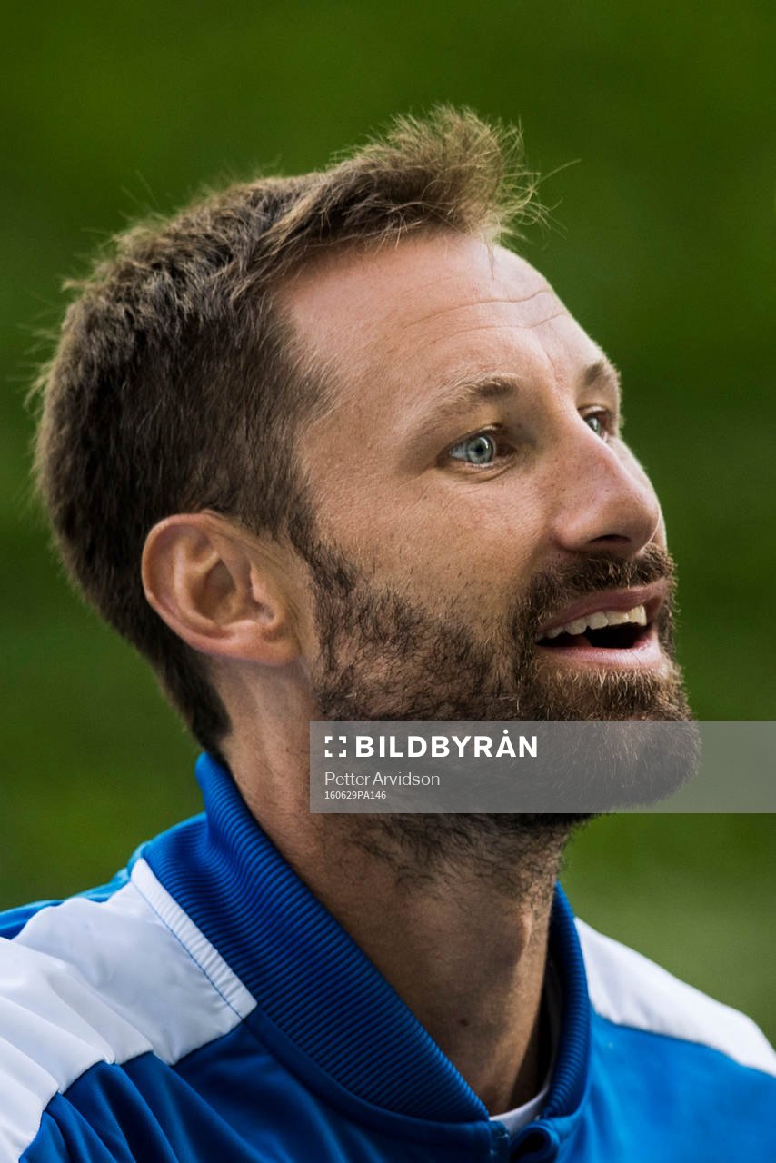 Malmö FFs målvakt Johan Wiland