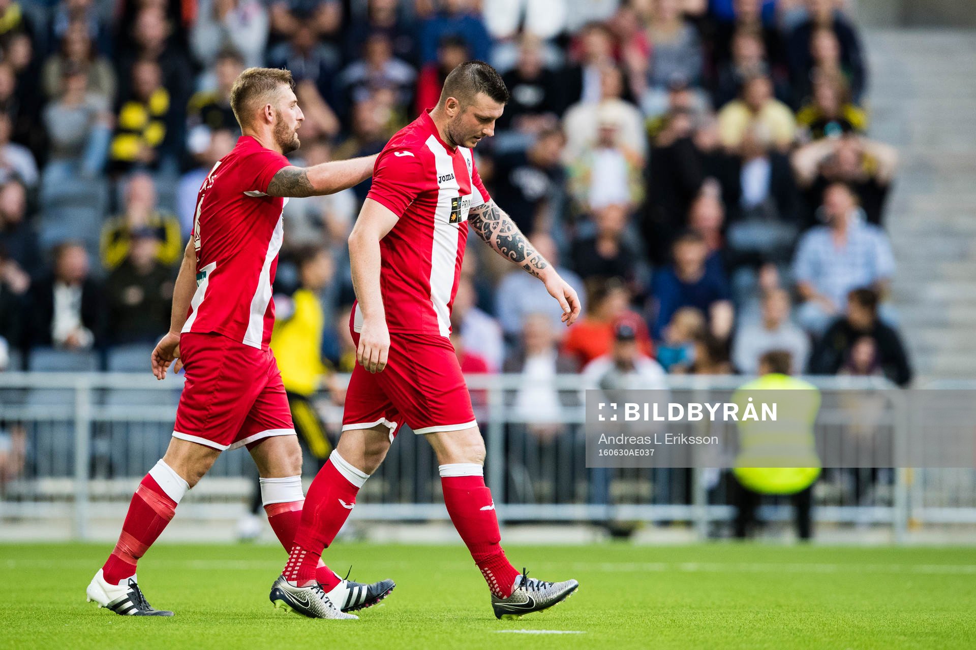 Bala Towns Stuart Jones och Tony Davies deppar