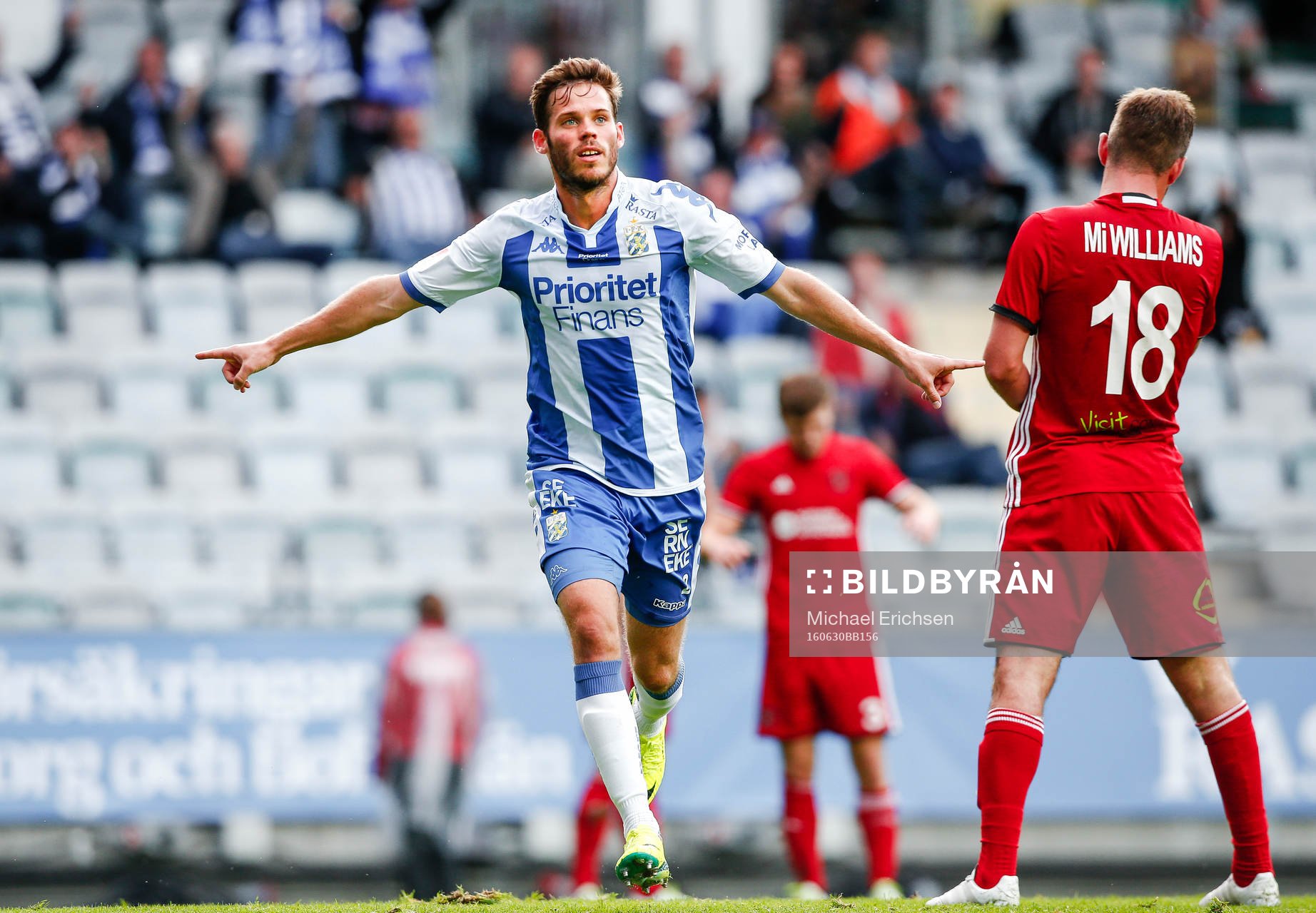 IFK Göteborgs Emil Salomonsson jublar