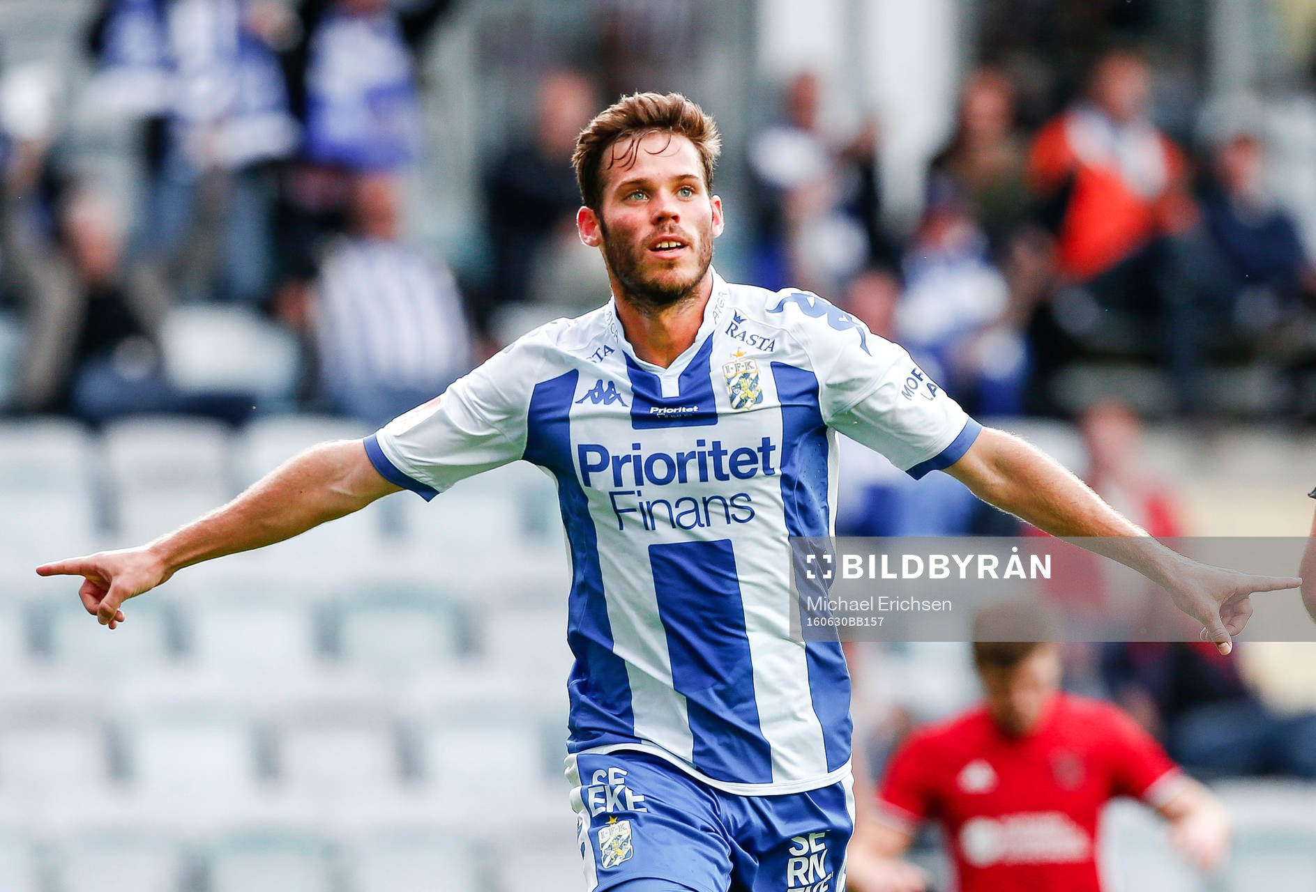 IFK Göteborgs Emil Salomonsson jublar
