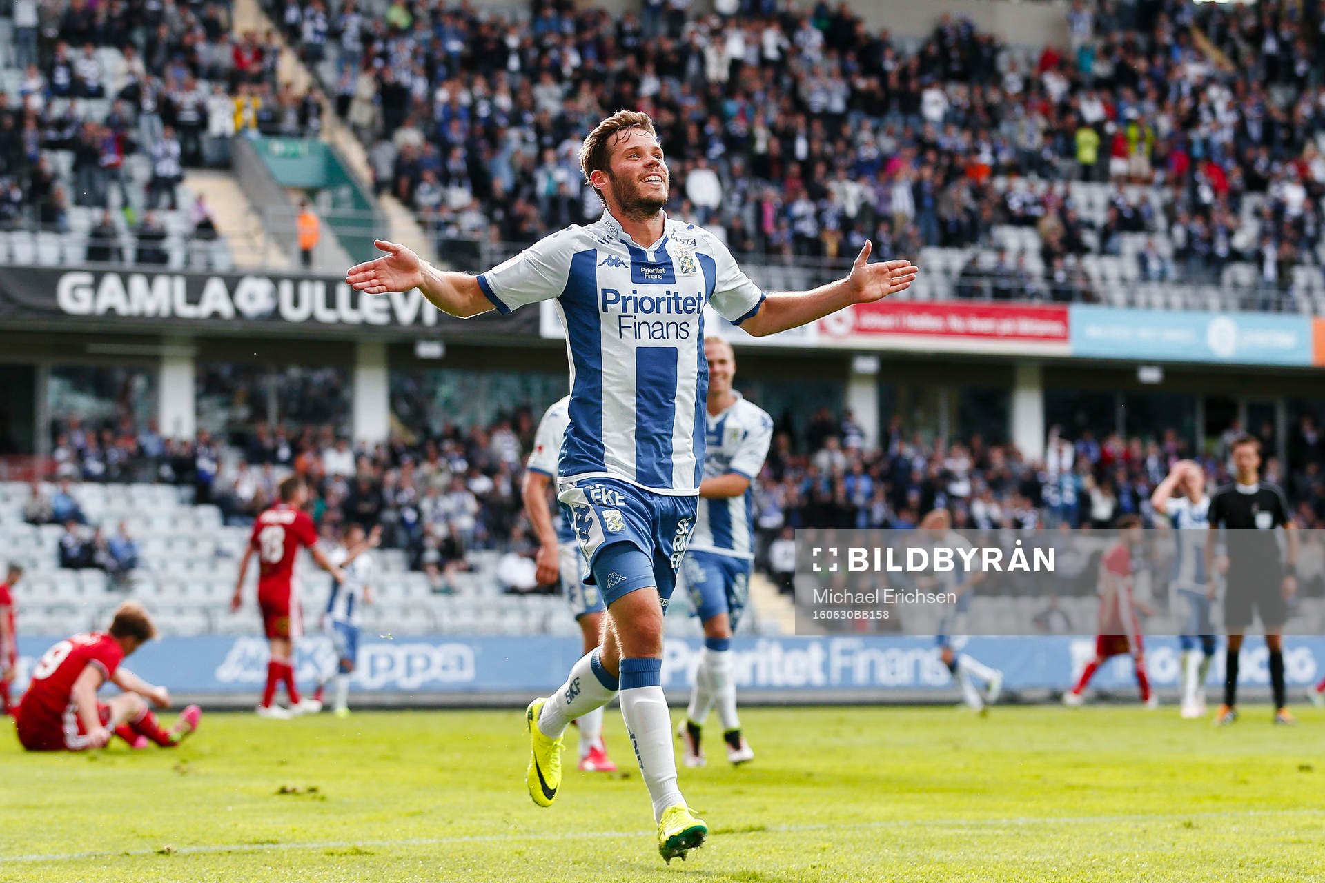 IFK Göteborgs Emil Salomonsson jublar