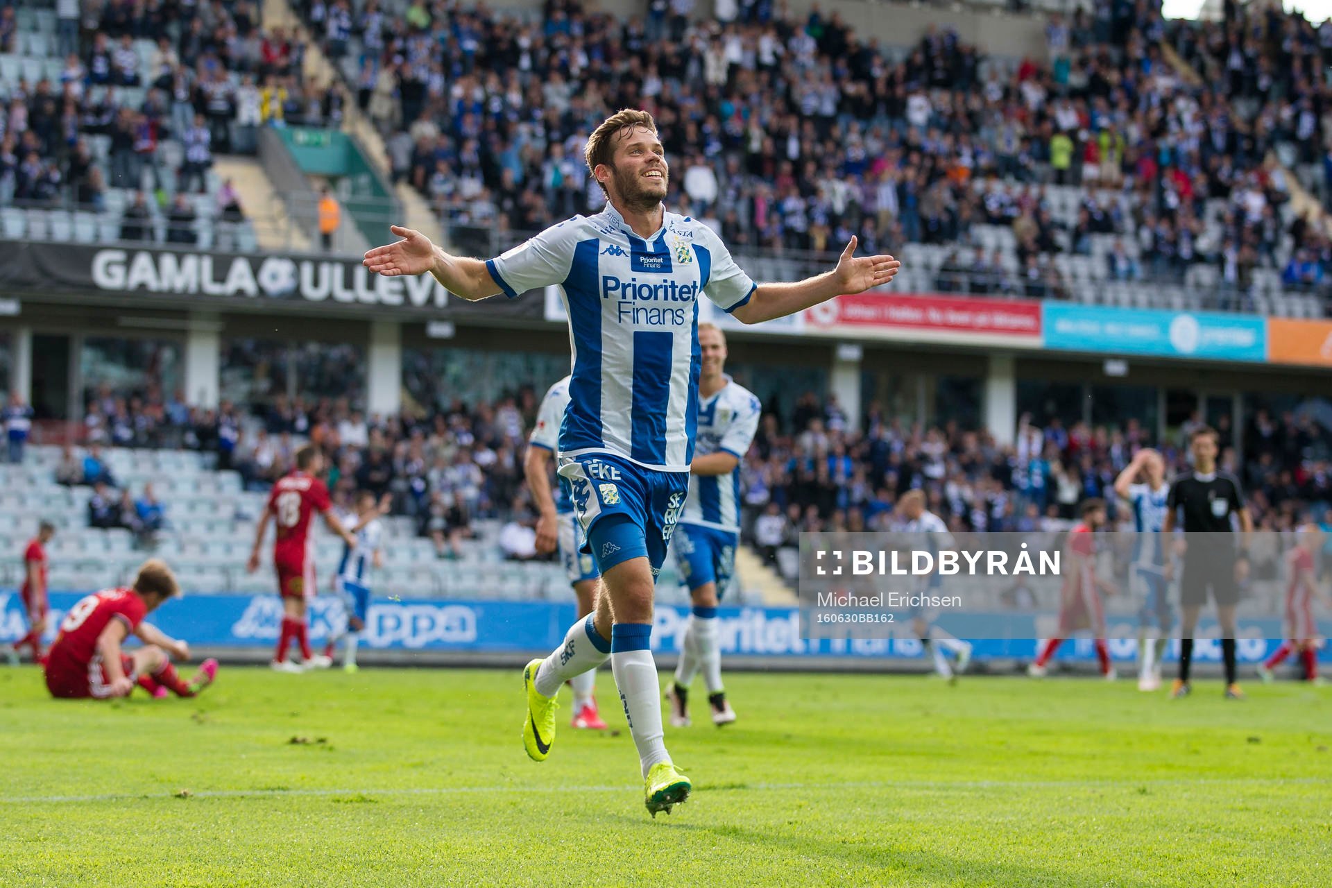 IFK Göteborgs Emil Salomonsson jublar