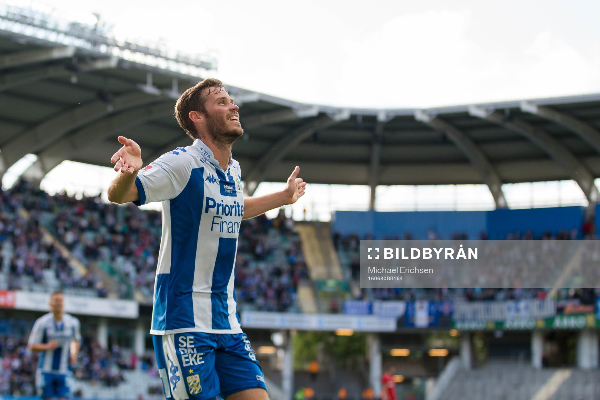 IFK Göteborgs Emil Salomonsson jublar