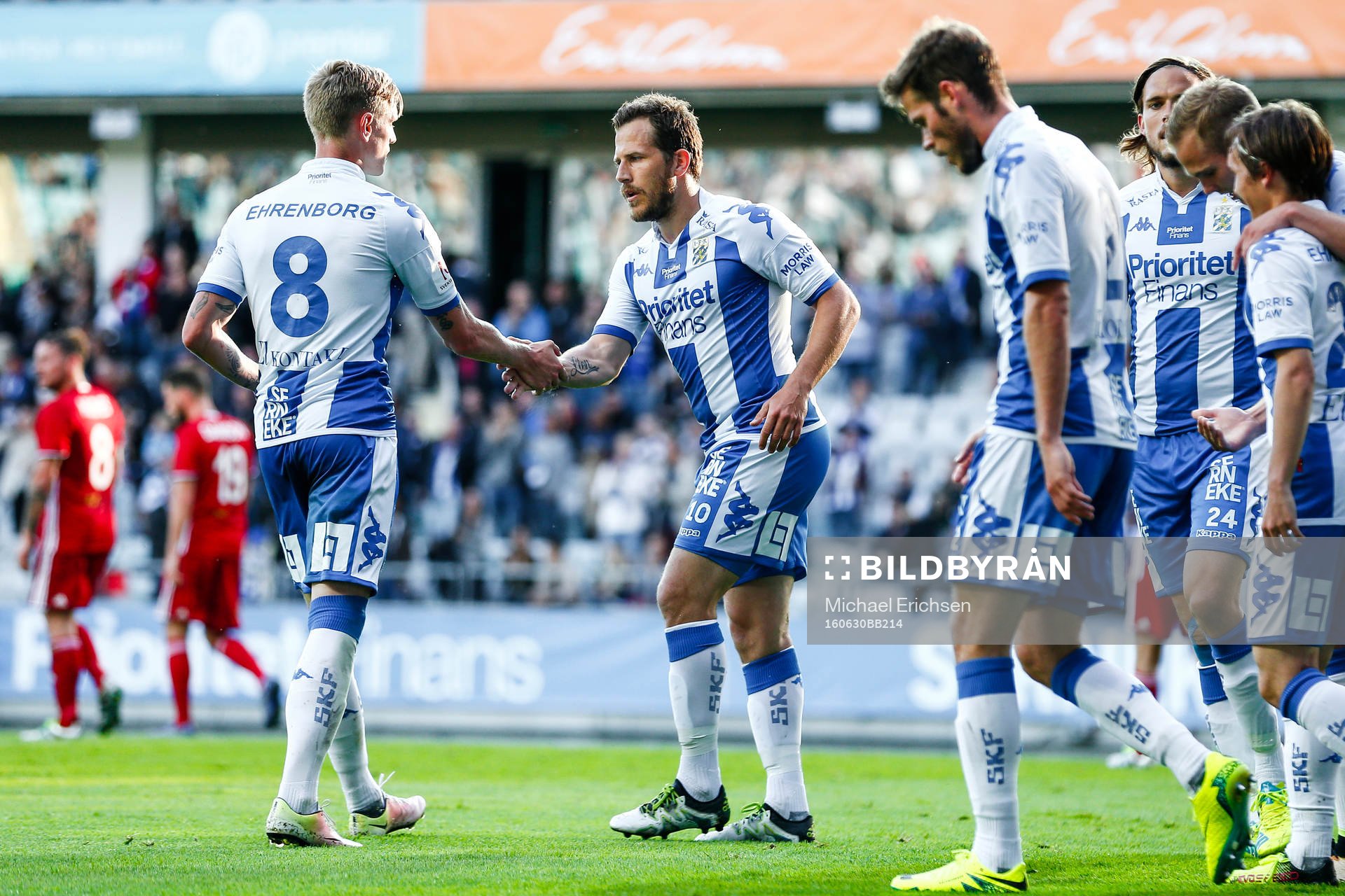IFK Göteborgs Tobias Hysén jublar