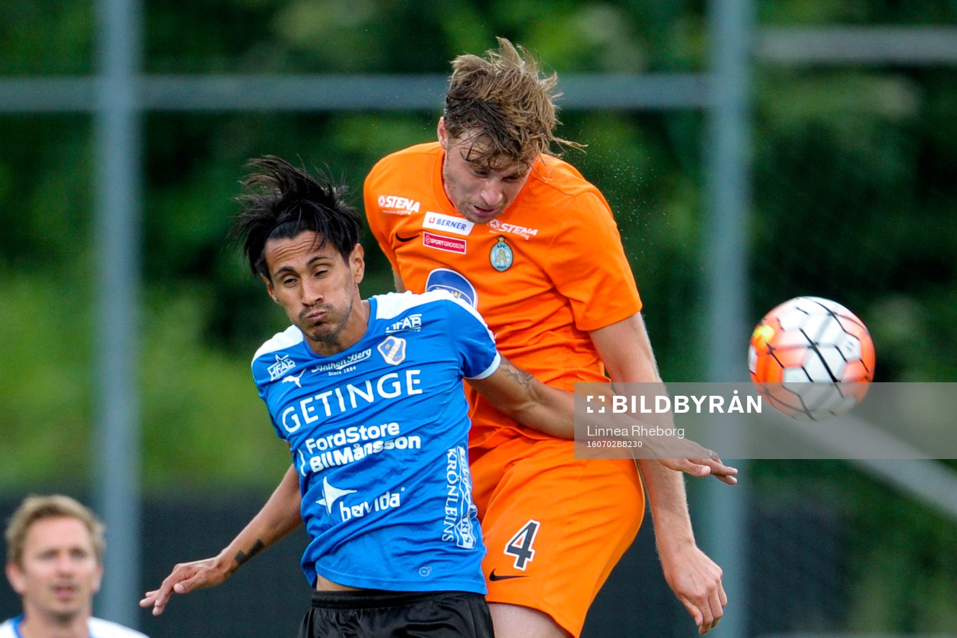 Halmstads Antonio Rojas och Athletics Daniel Jarl