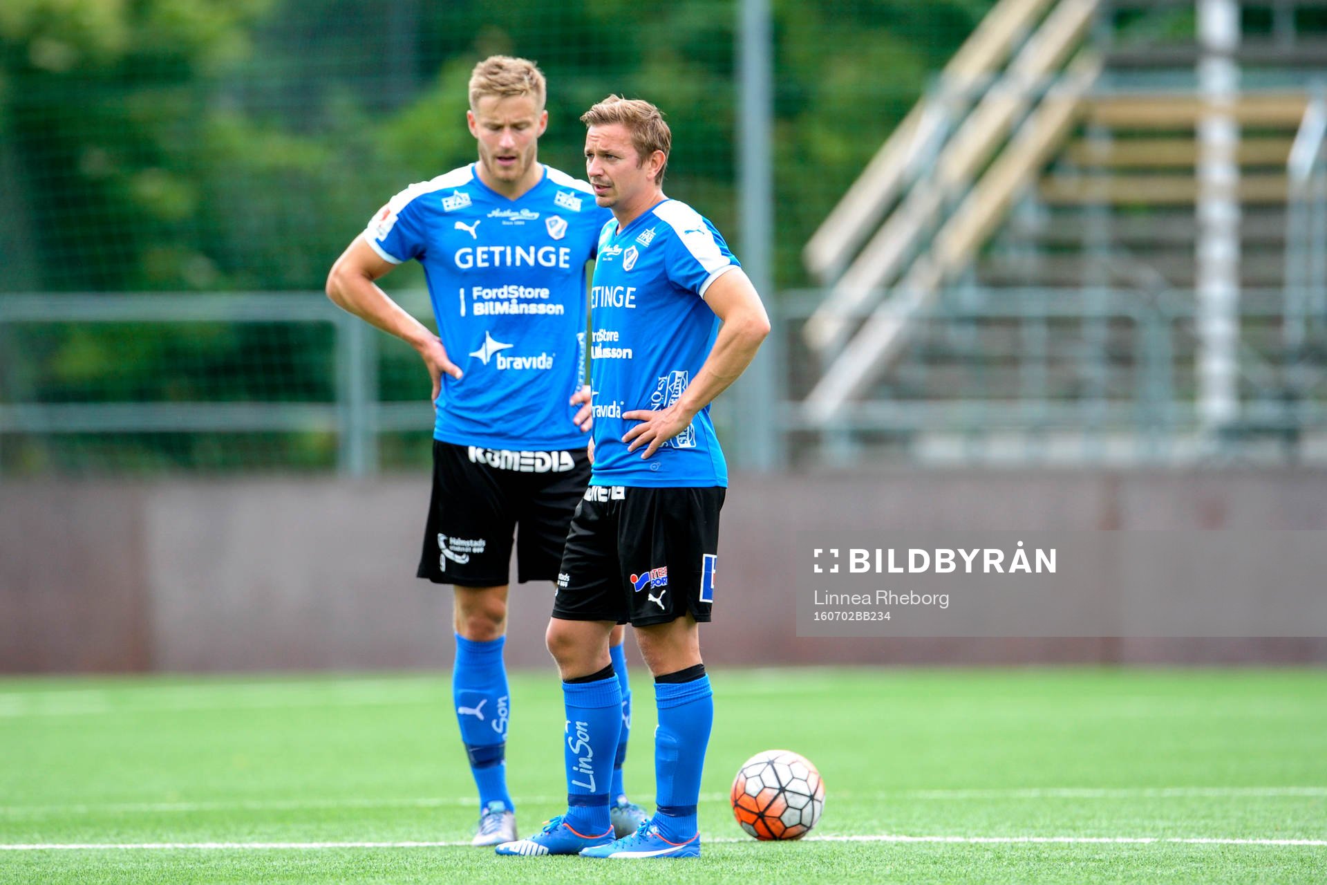 Halmstads Fredrik Olsson och Alexander Ruud Tveter deppar