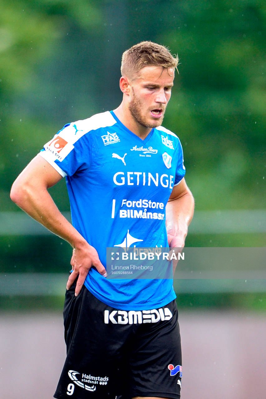 Halmstads Alexander Ruud Tveter deppar