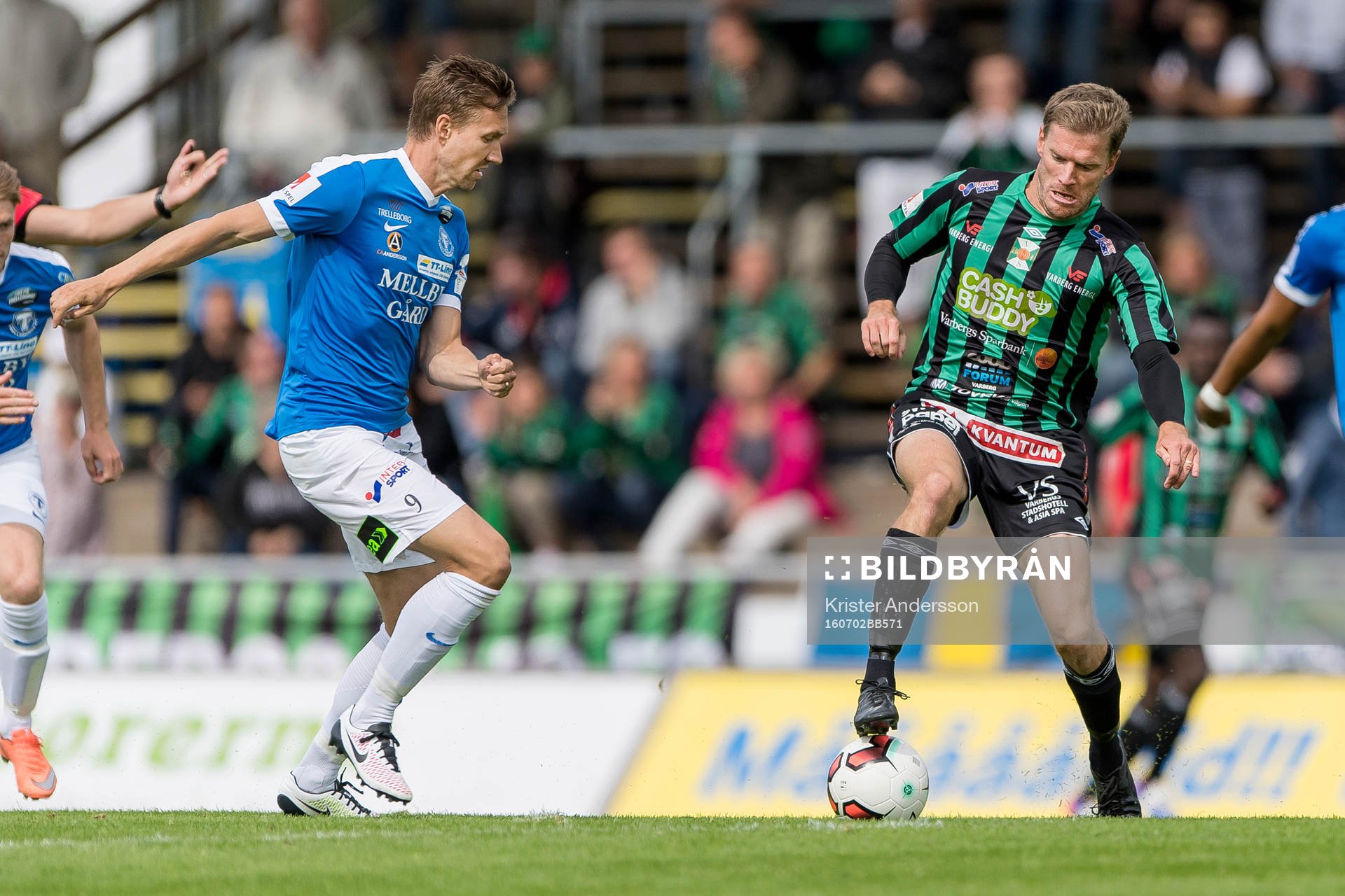 Trelleborgs Marcus Pode och Varbergs Karl Söderström