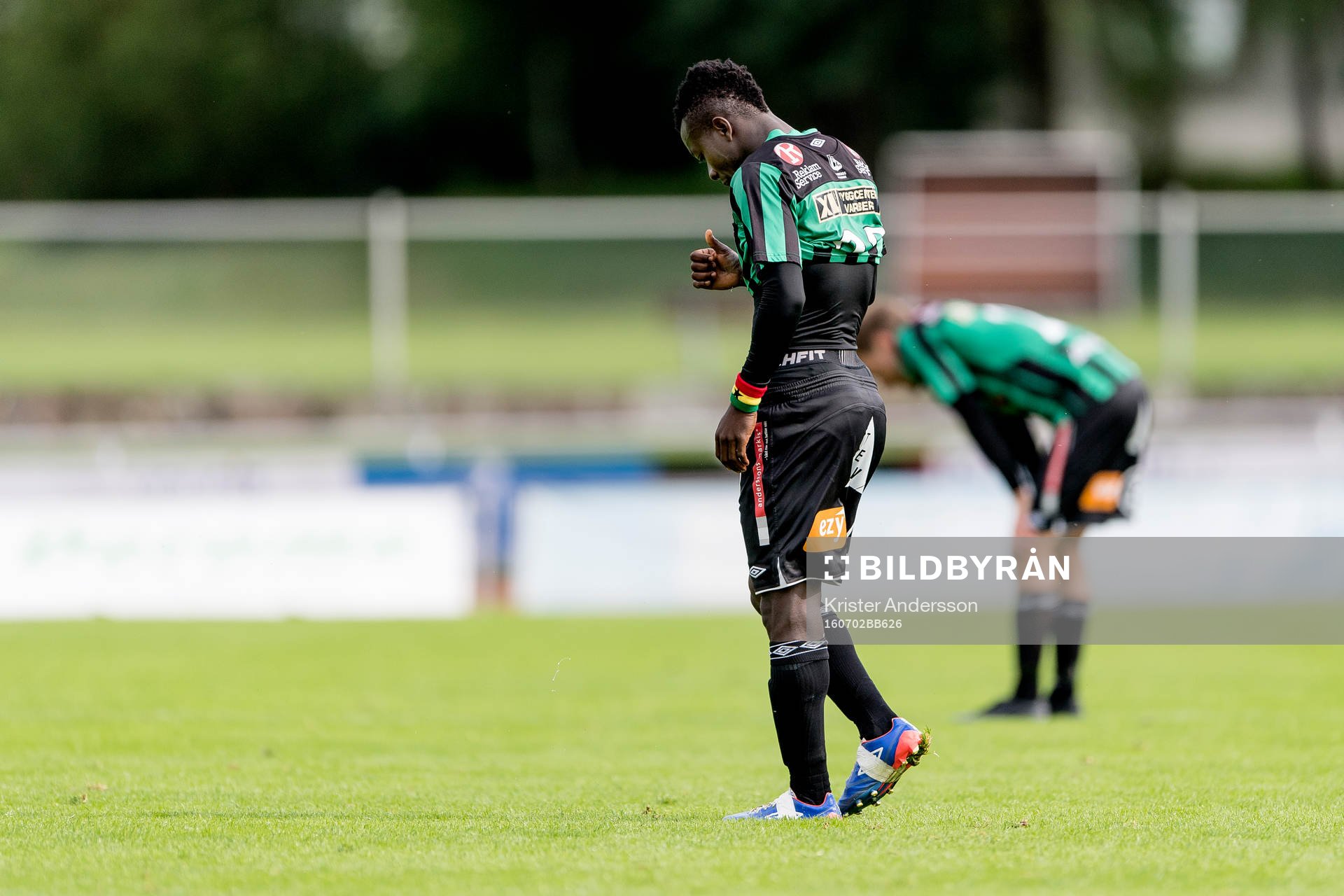 Varbergs Thomas Boakye deppar