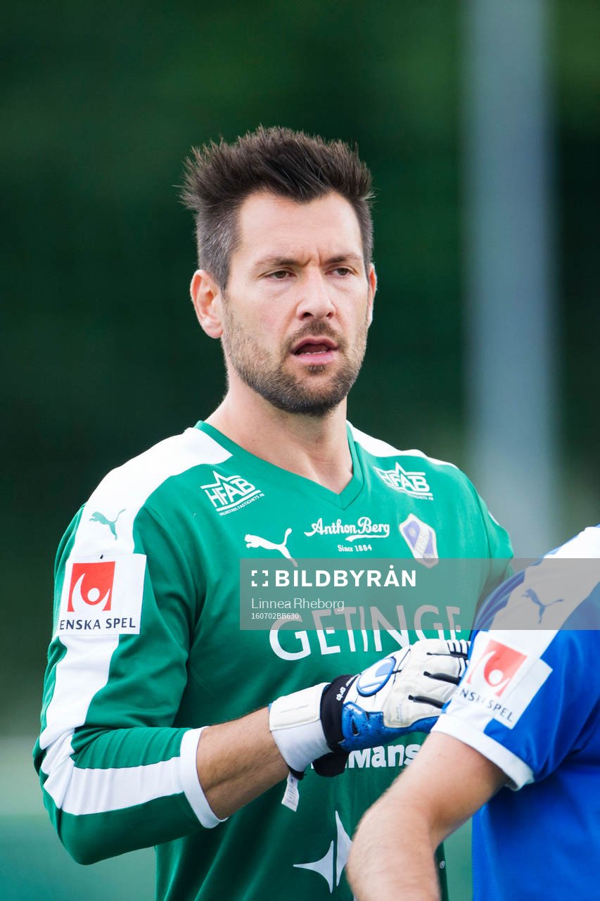 Halmstads målvakt Stojan Lukic