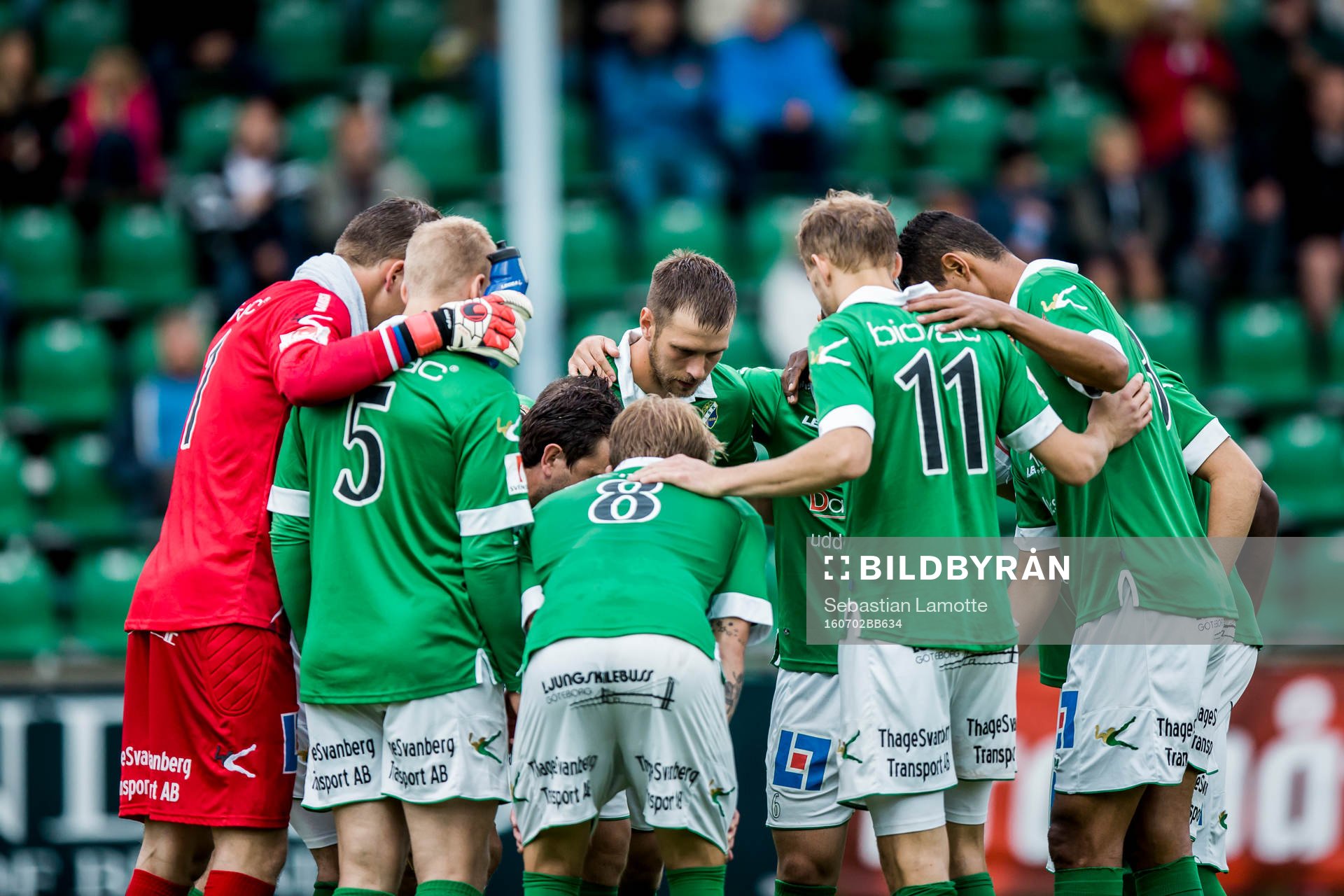Ljungskiles spelare laddar