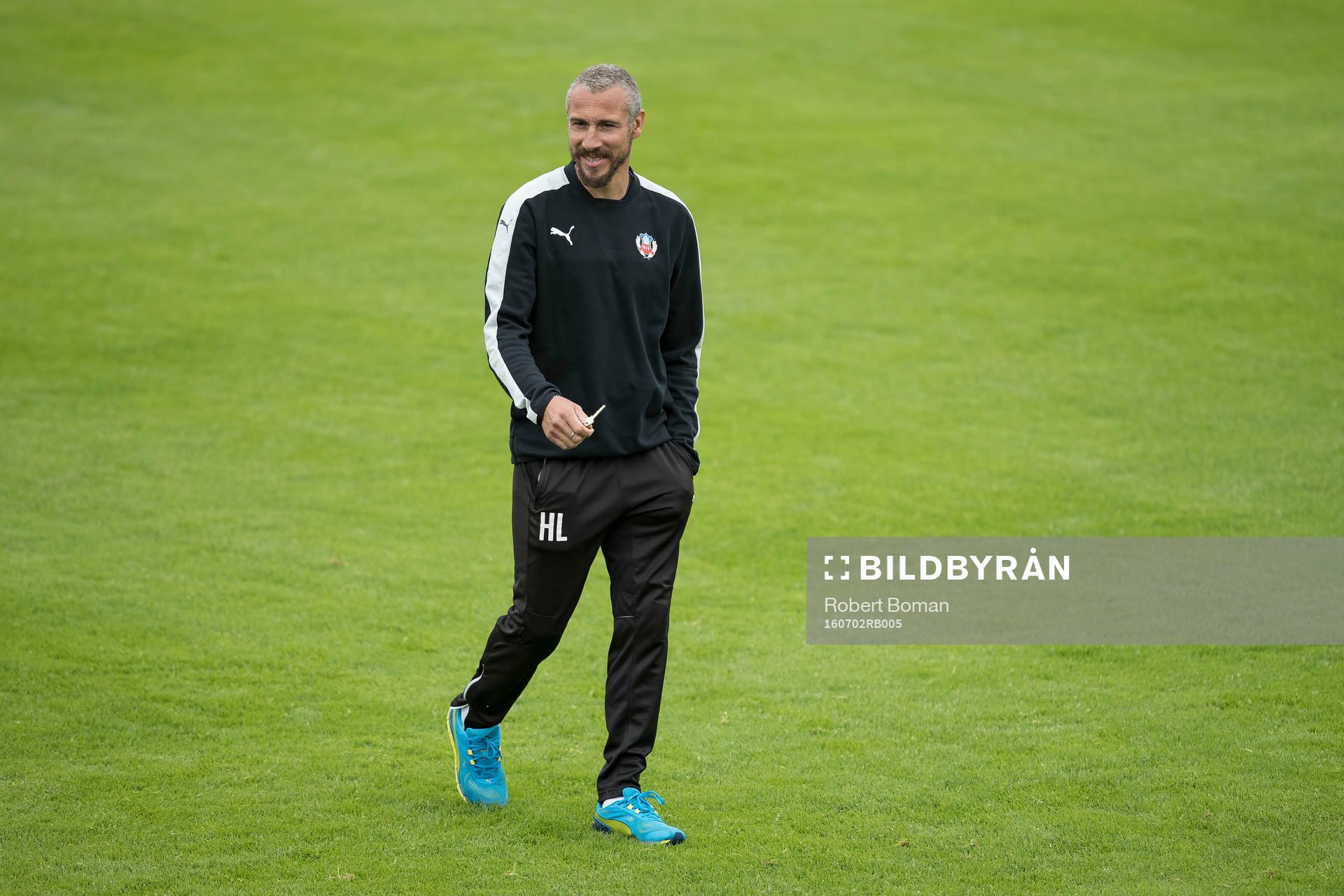 Helsingborgs manager Henrik Larsson