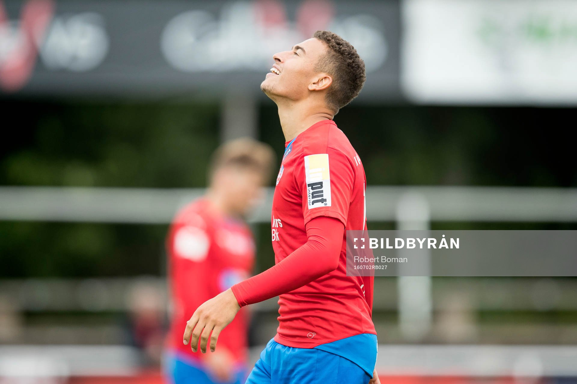 Helsingborgs Jordan Larsson deppar