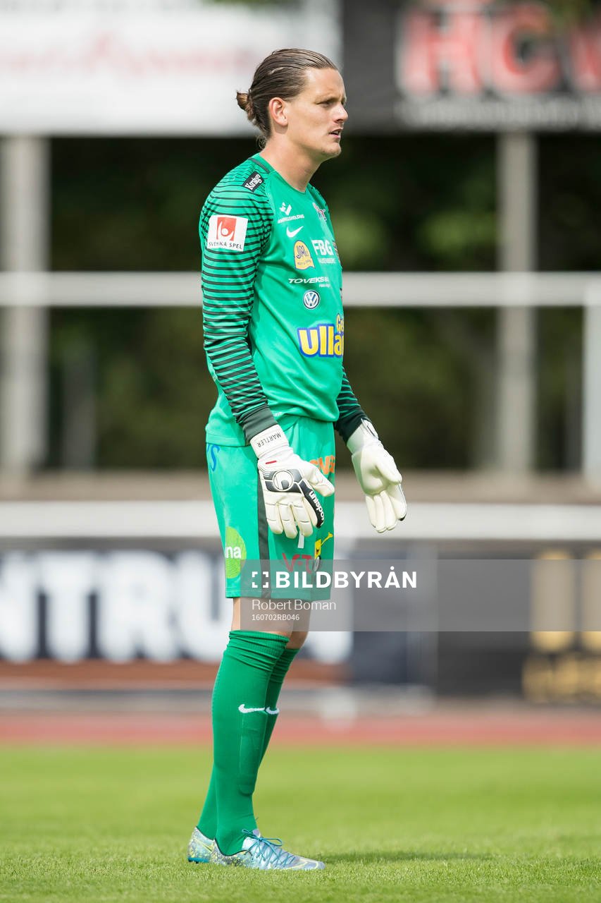 Falkenbergs målvakt Otto Martler