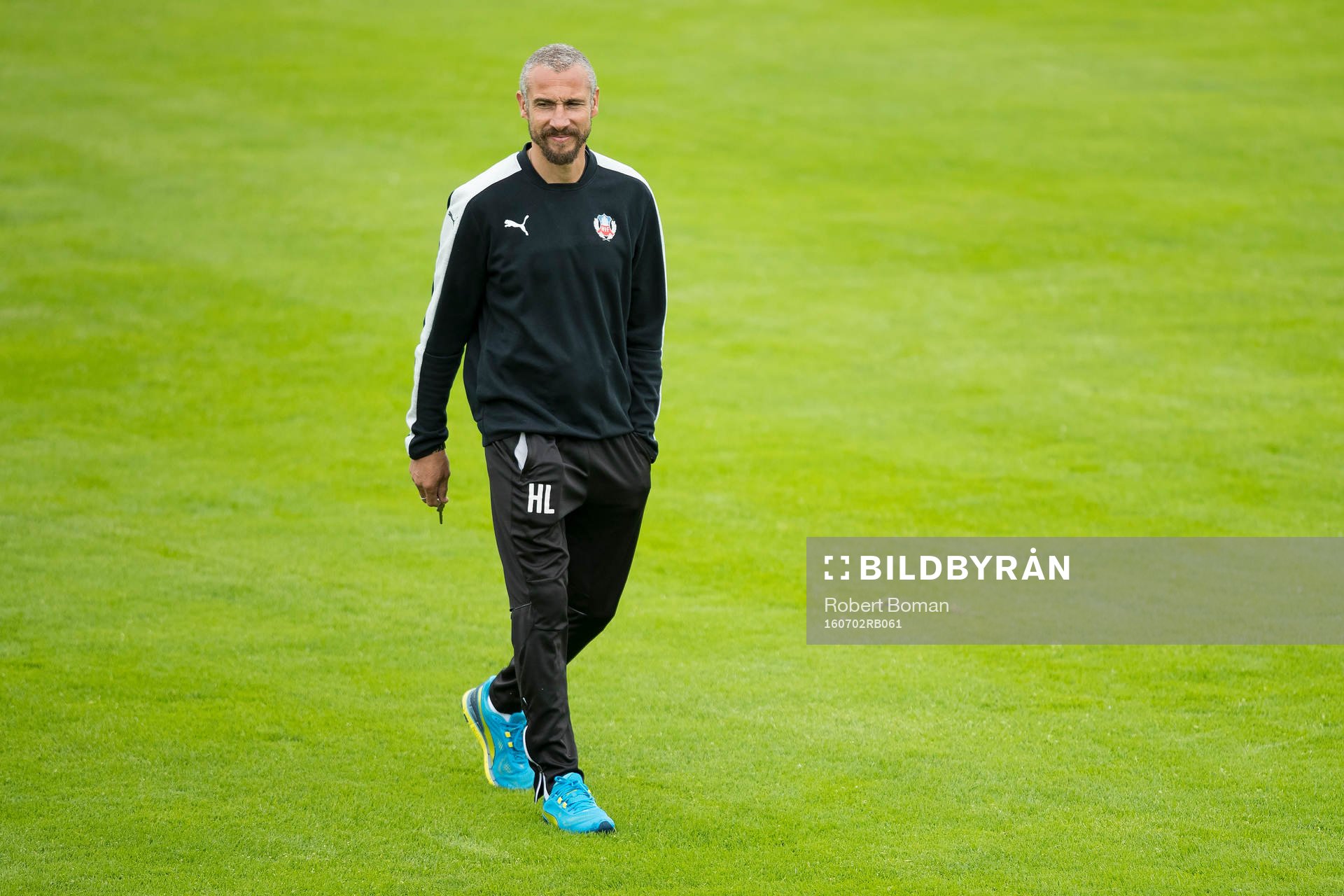 Helsingborgs manager Henrik Larsson