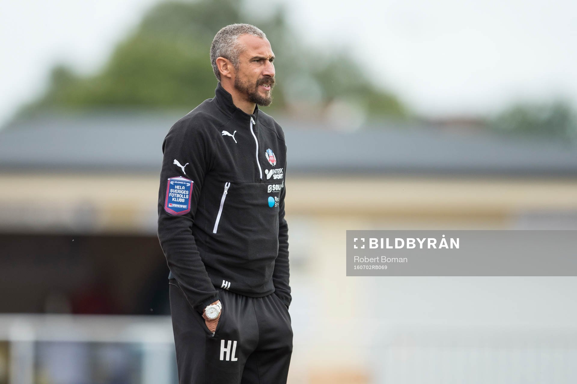 Helsingborgs manager Henrik Larsson