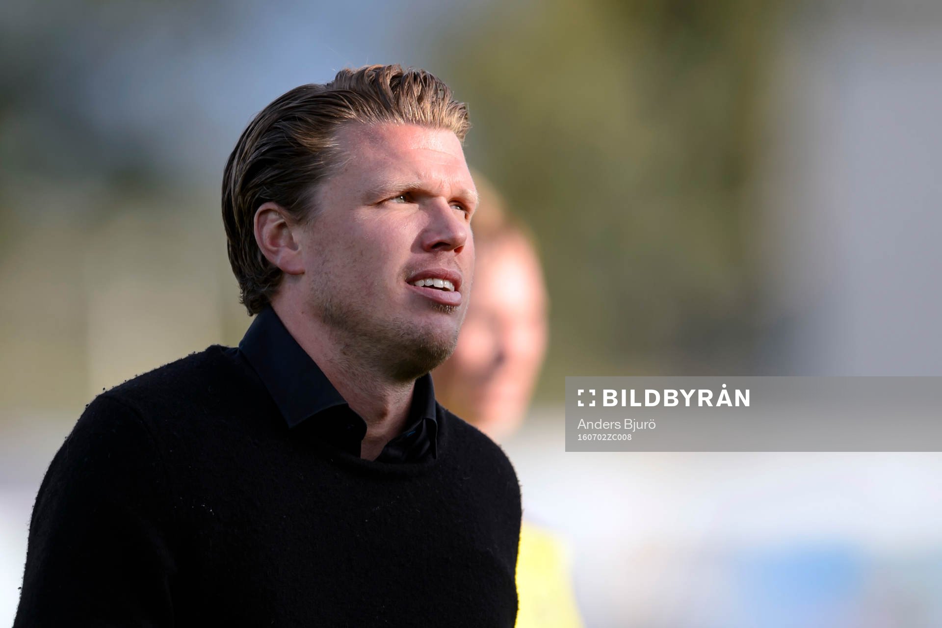 Ängelholms tränare Christian Järdler