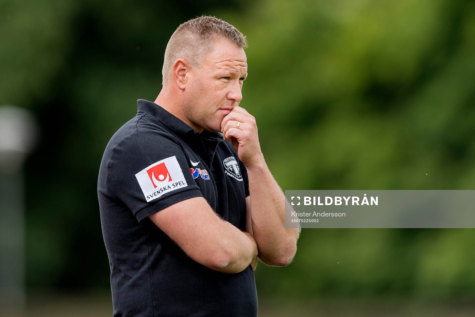 Trelleborgs tränare Patrick Winqvist