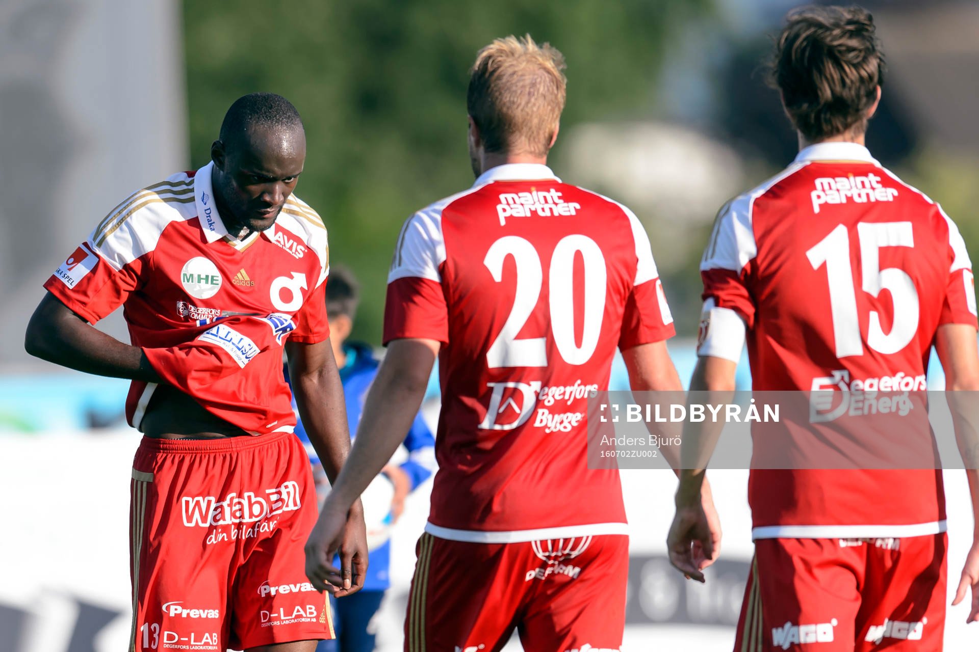 Degerfors Boris Lumbana deppar