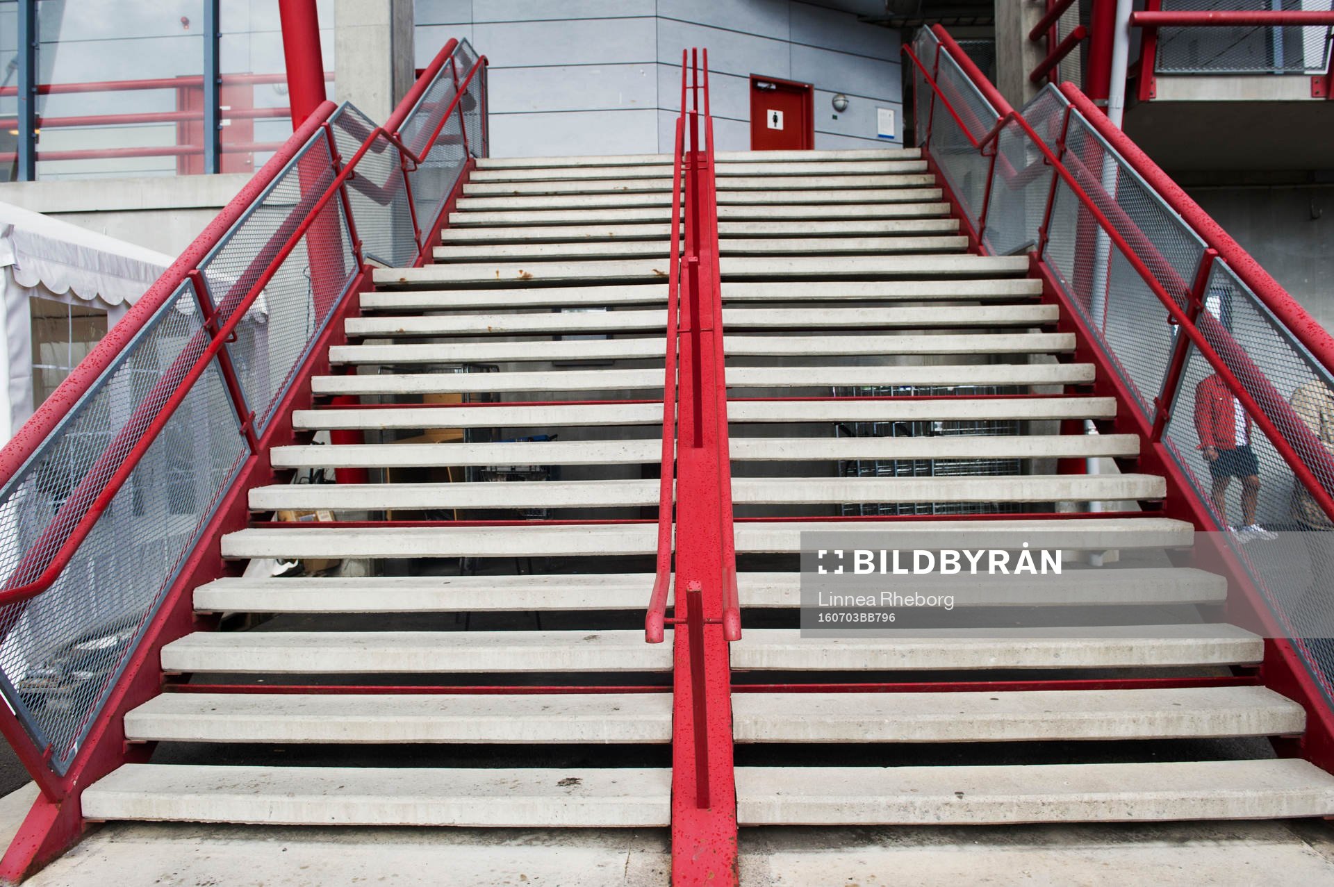 Exteriör av Södertälje Fotbollsarena