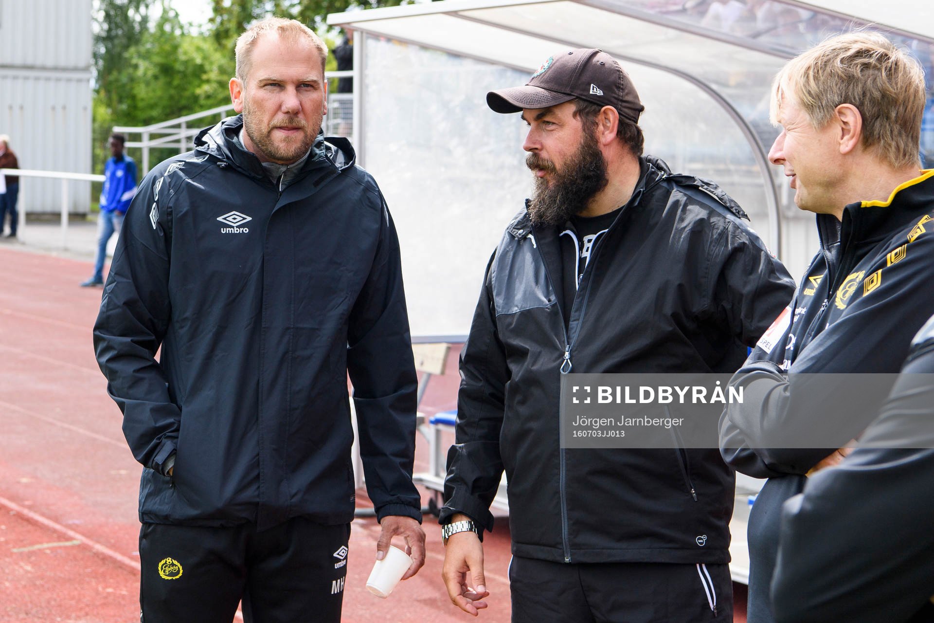 Elfsborgs manager Magnus Haglund och Örebros tränare