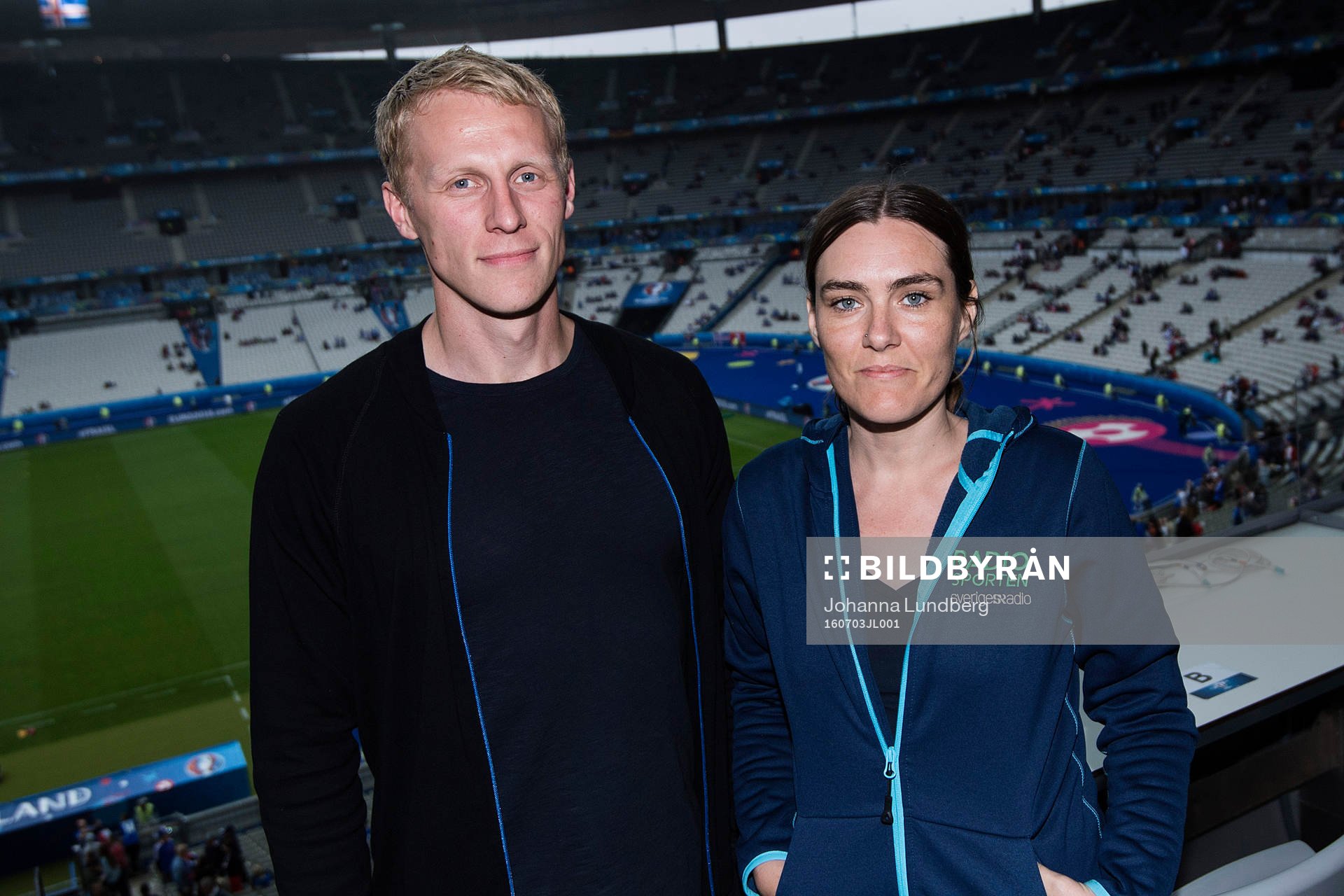 Radiosportens Richard Henriksson och Susanna Andrén