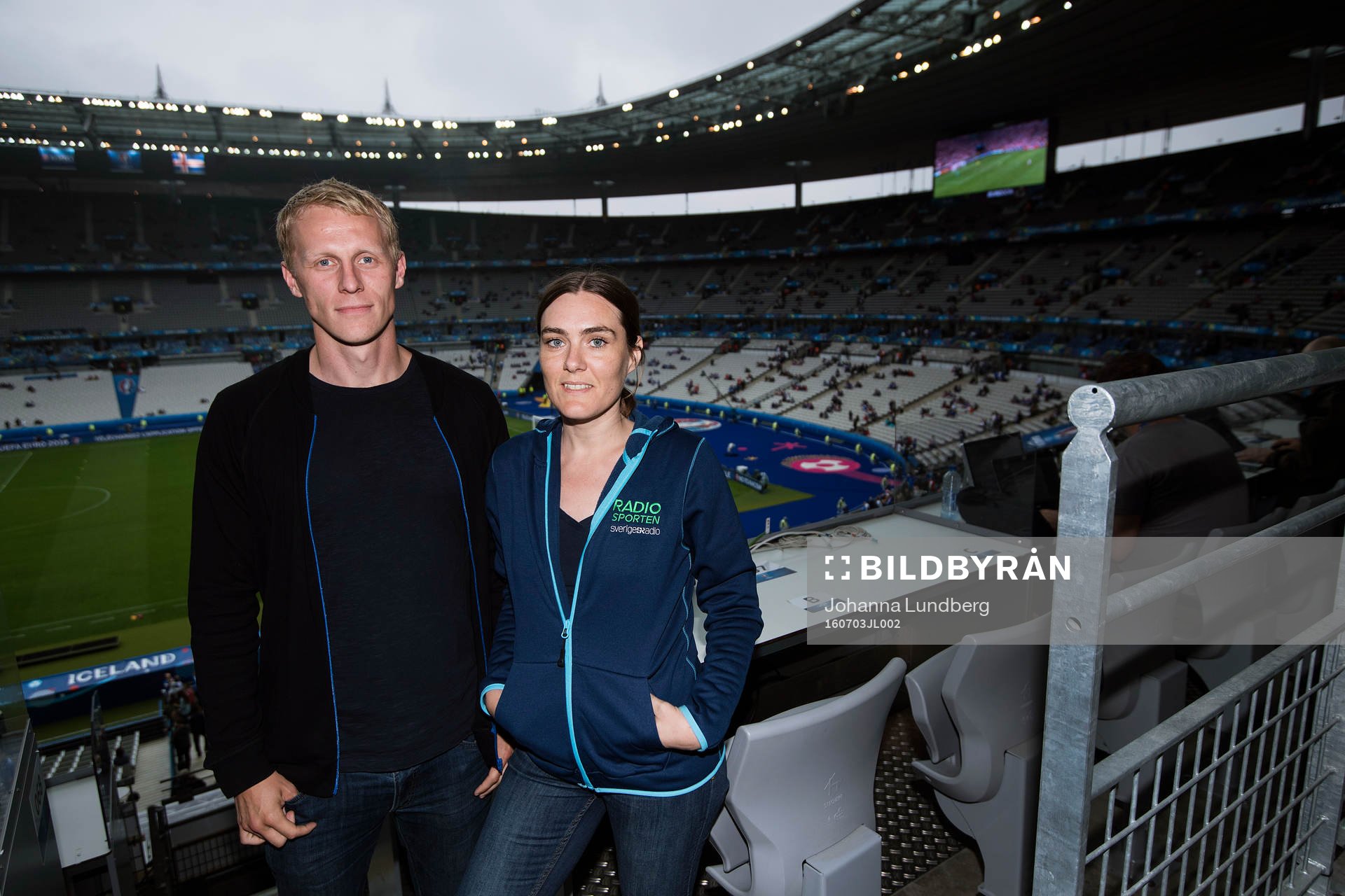 Radiosportens Richard Henriksson och Susanna Andrén