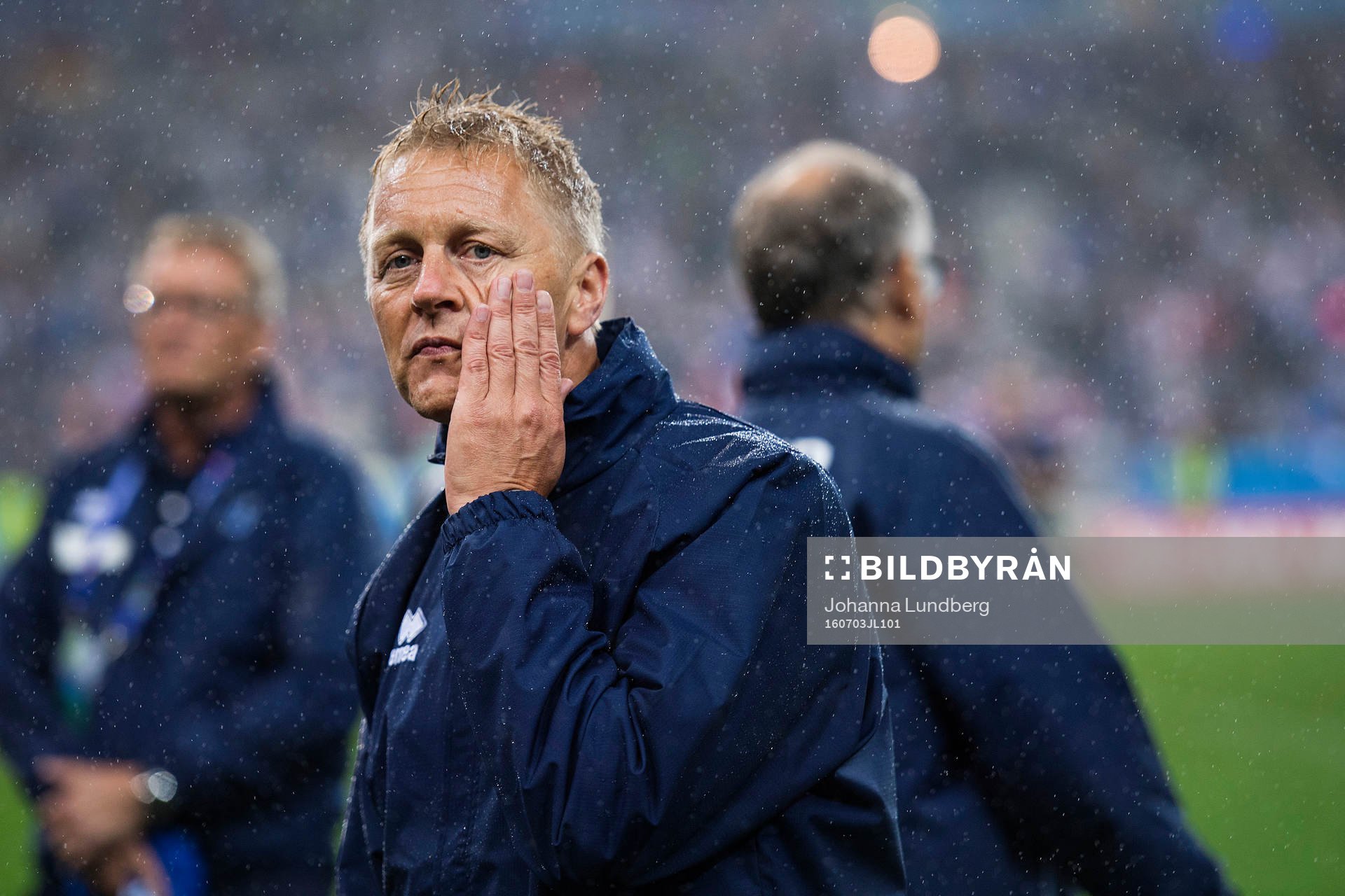 Islands förbundskapten Heimir Hallgrimsson deppar