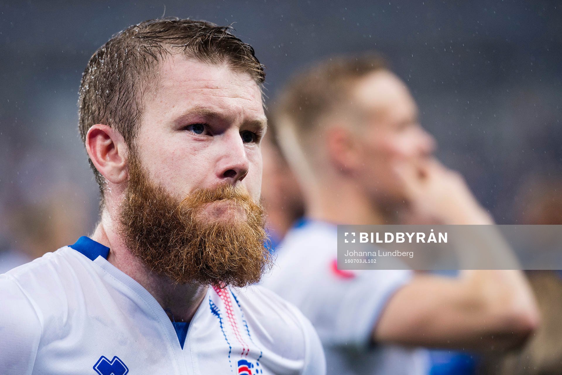 Islands Aron Gunnarsson deppar
