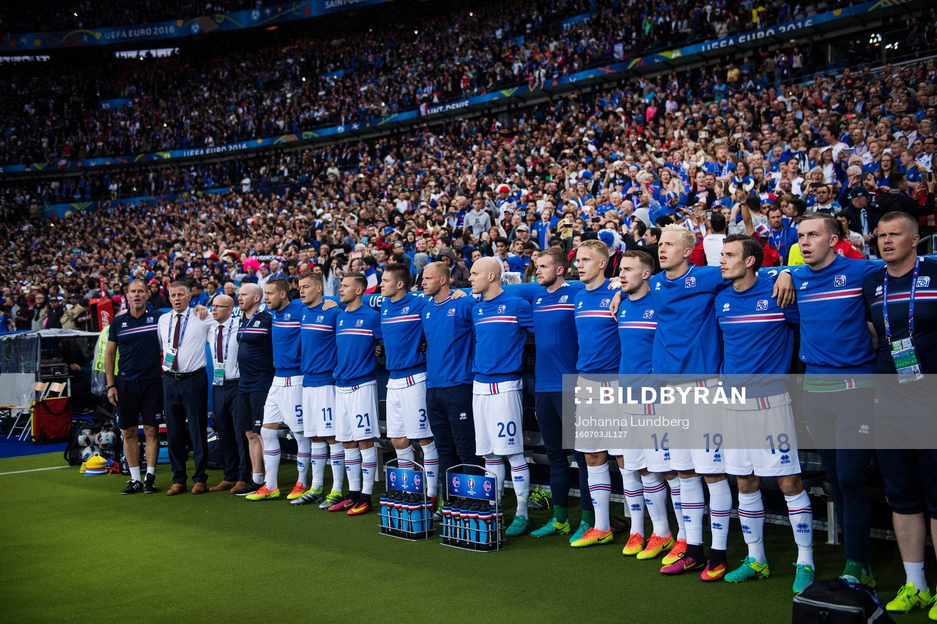 Islands Sverrir Ingason, Alfred Finnbogason, Arnor Ingvi