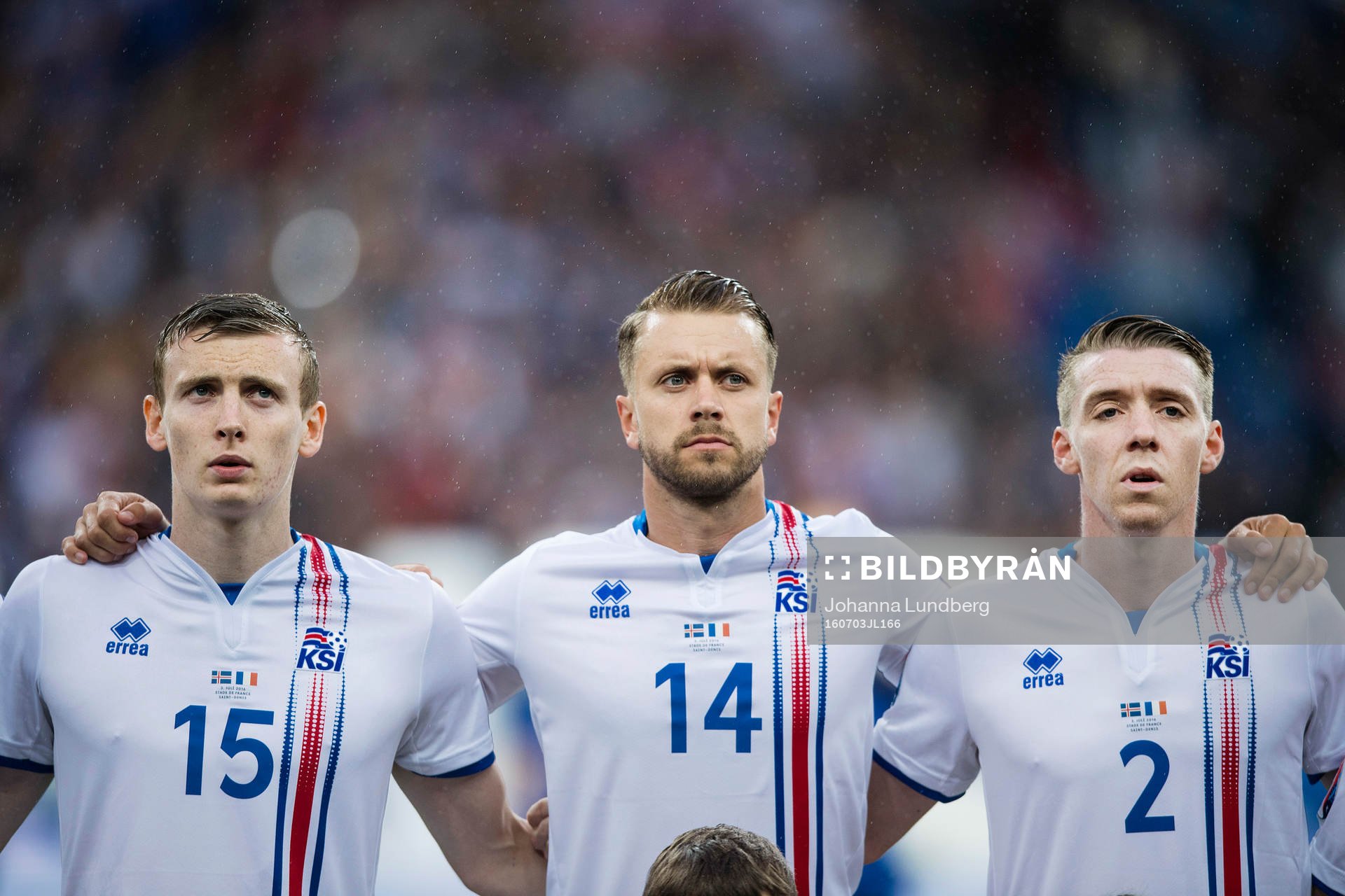 Islands Jón Dadi Bödvarsson, Kári Arnason och Birkir